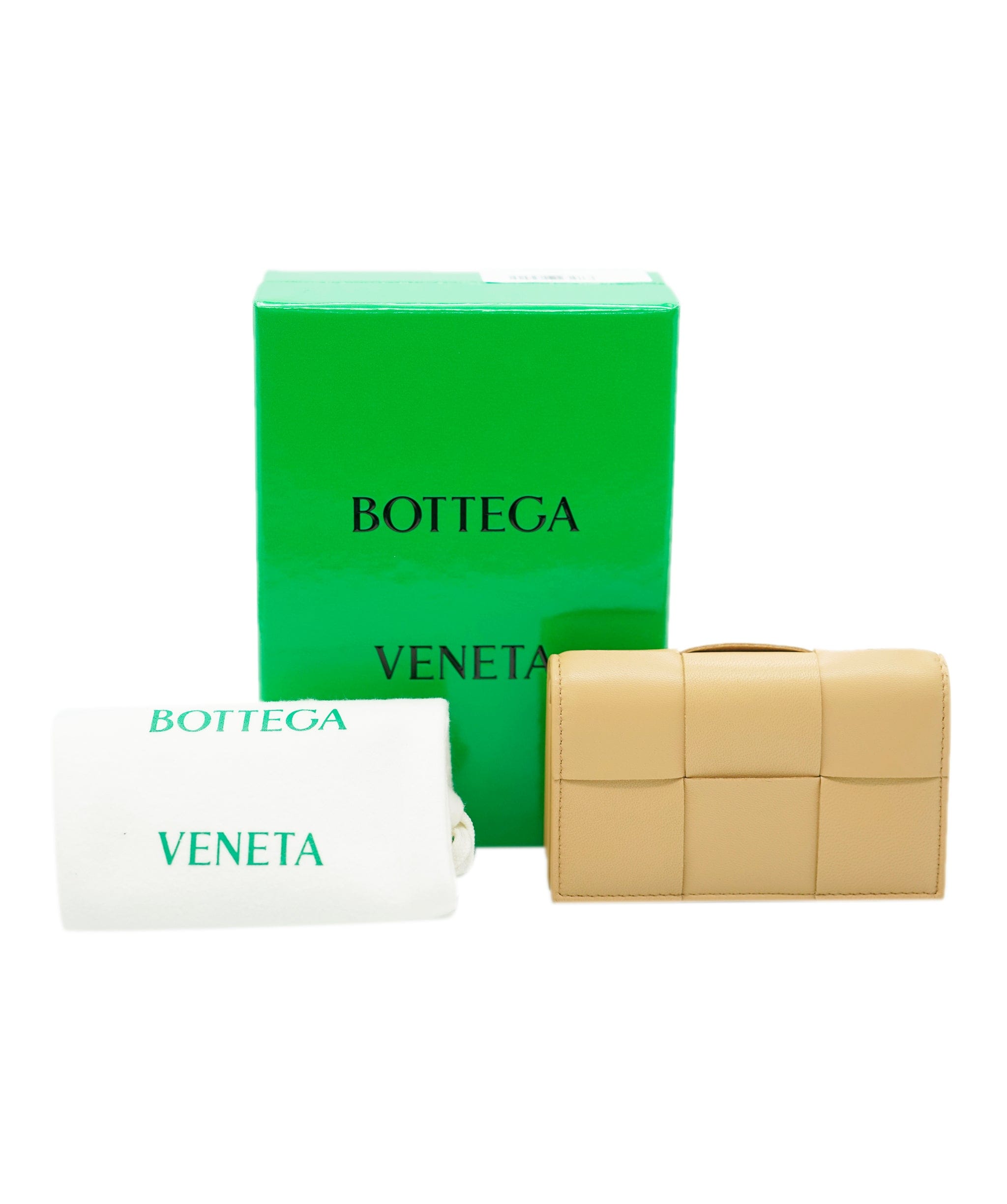 Bottega Veneta Bottega Veneta Almond Gold Wallet  AVL1516