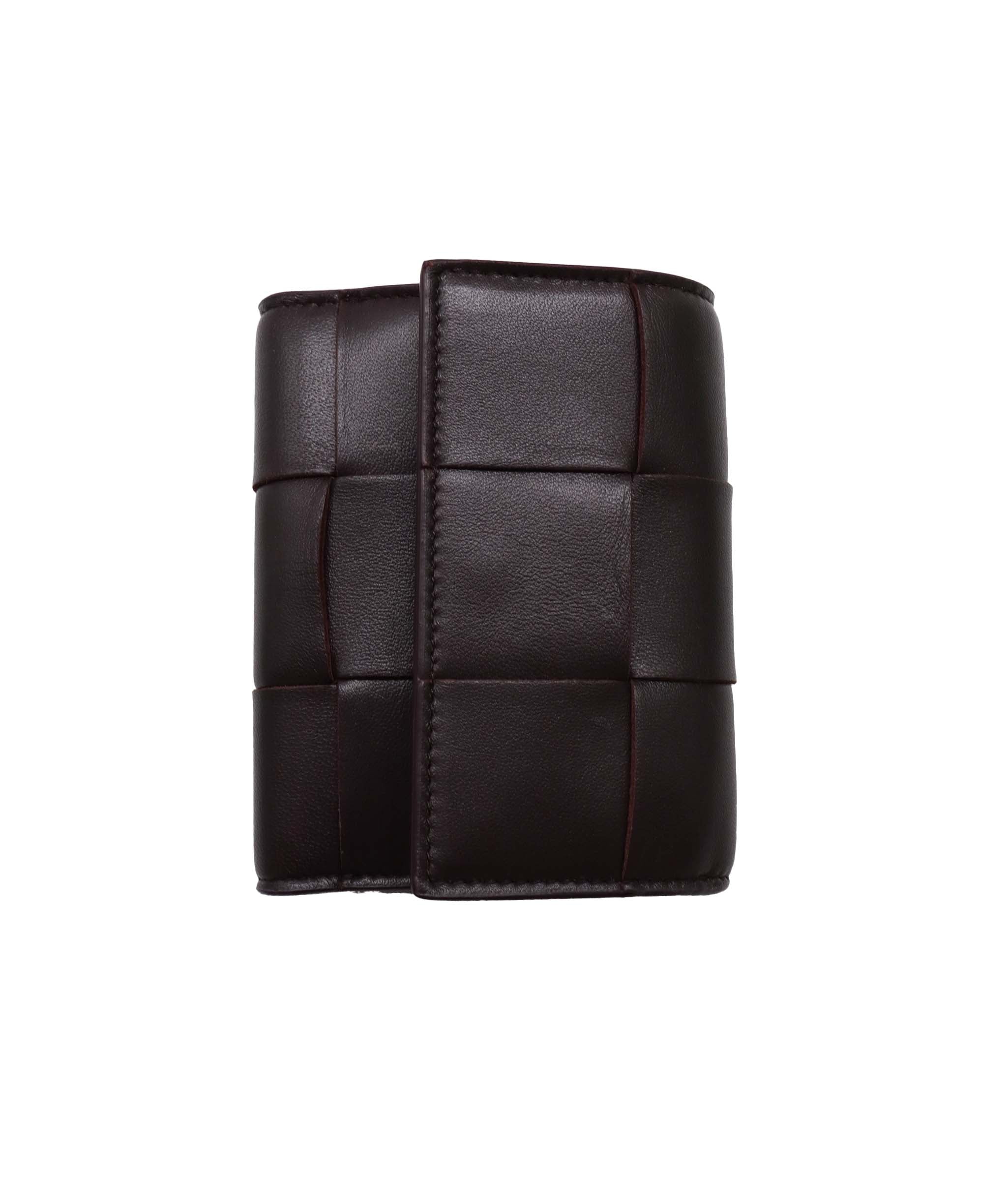 Bottega Veneta Bottega Veneta Trifold Grape Wallet - DXBS1083