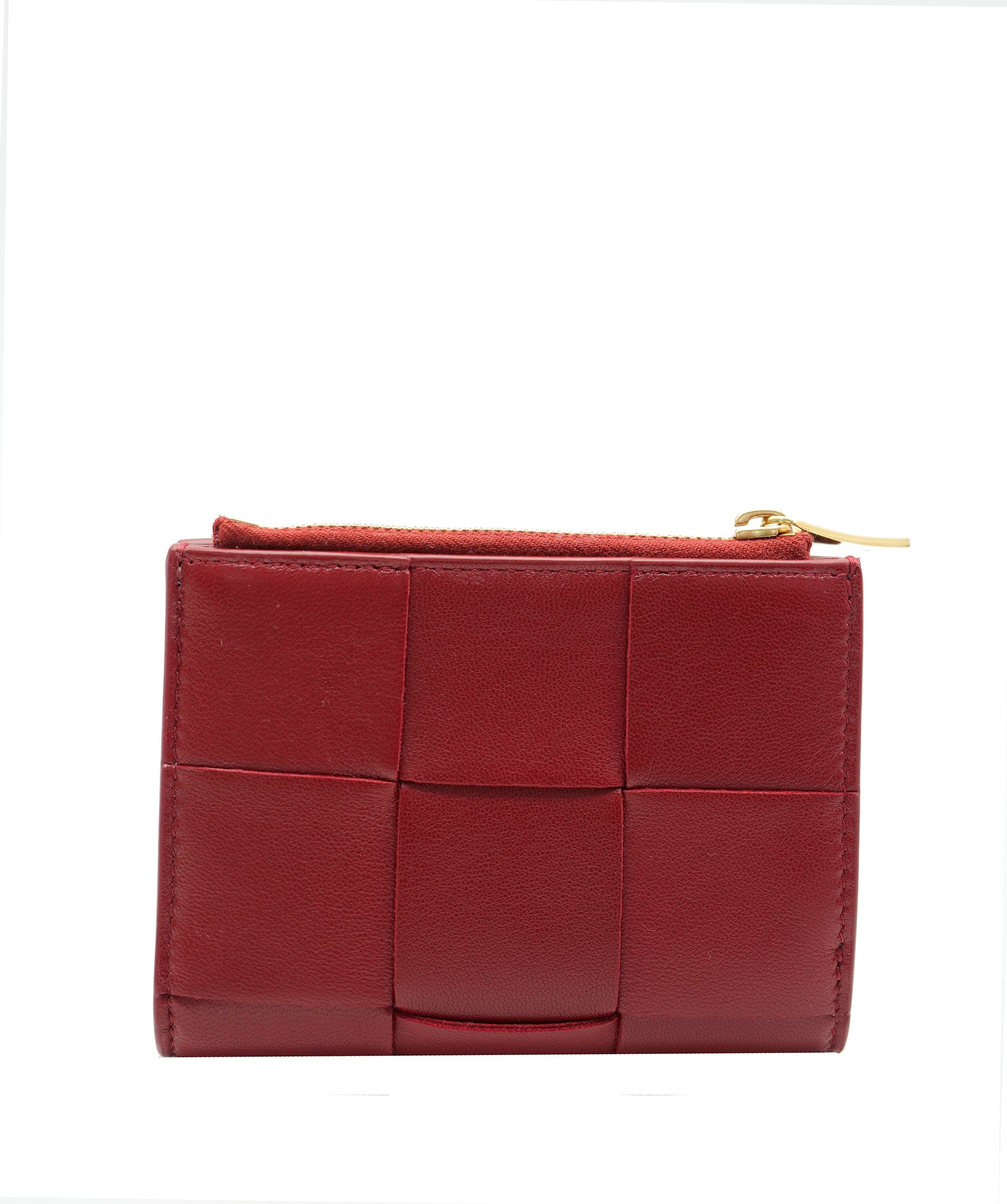 Bottega Veneta Bottega Veneta Dark Red Wallet ASL10003