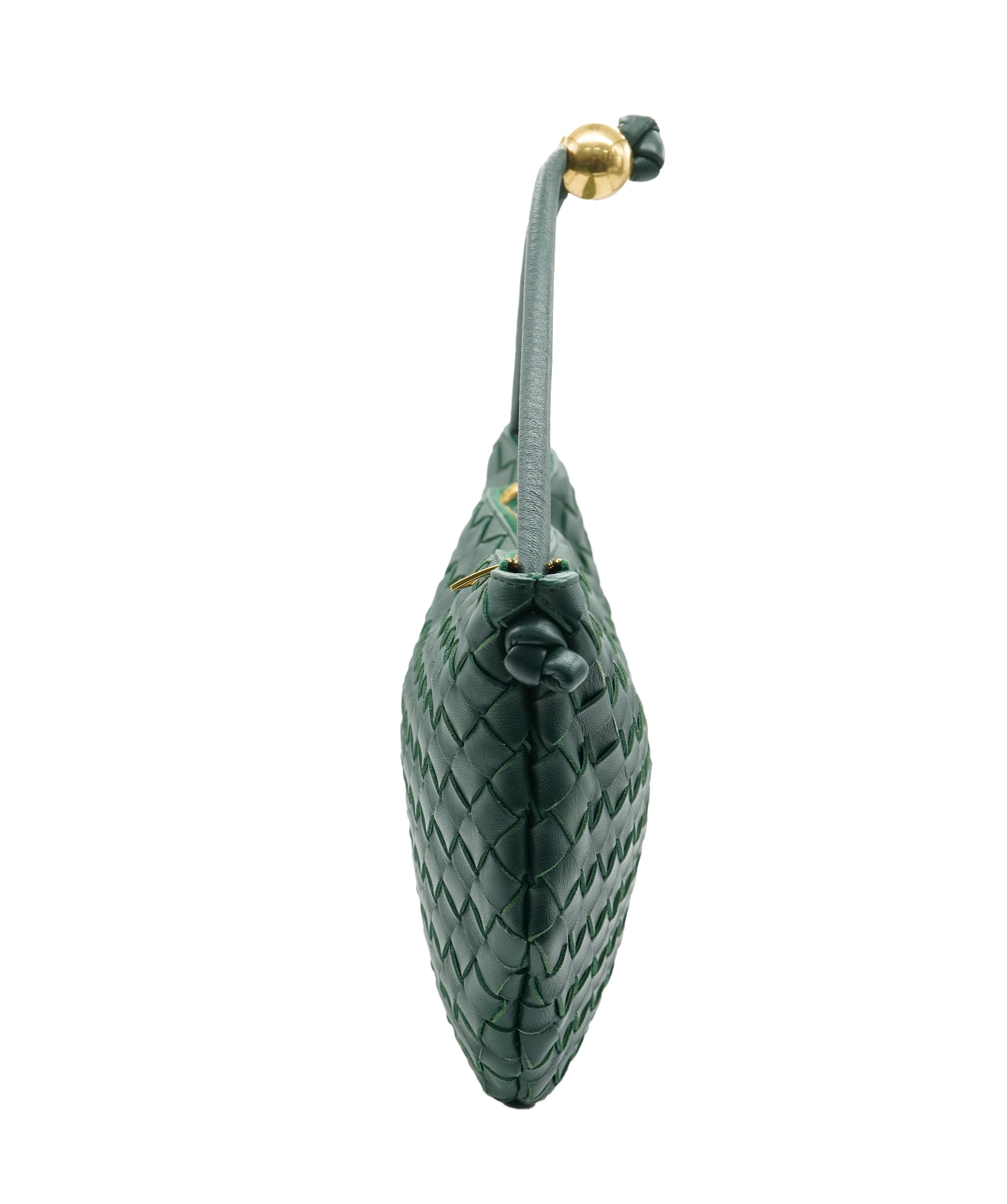 Bottega Veneta Bottega forest green large bag  AKC0093