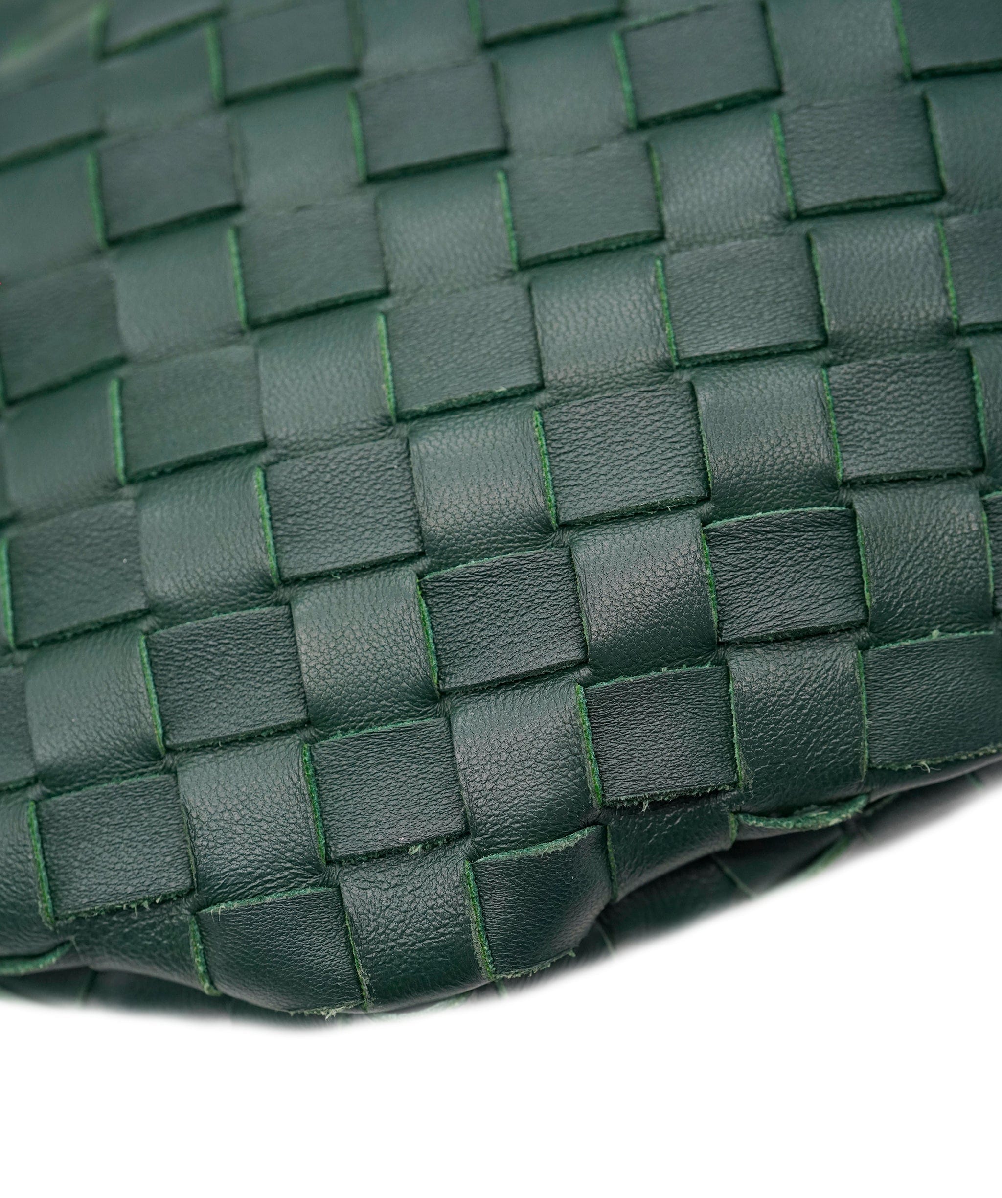 Bottega Veneta Bottega Forest Green Shoulder Bag * Current Season * ALC1912