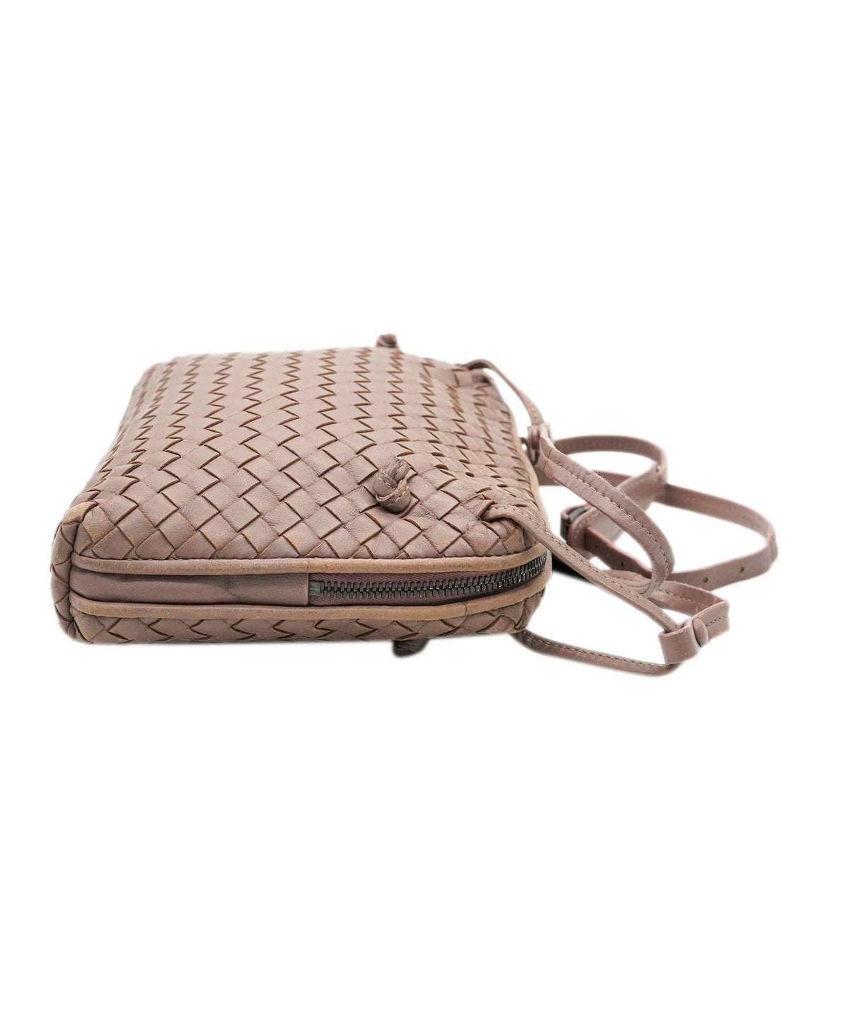 Bottega Veneta BOTTEGA VENETA INTRECCIATO Shoulder Bag Leather Pink Auth 72460 DBXS1672