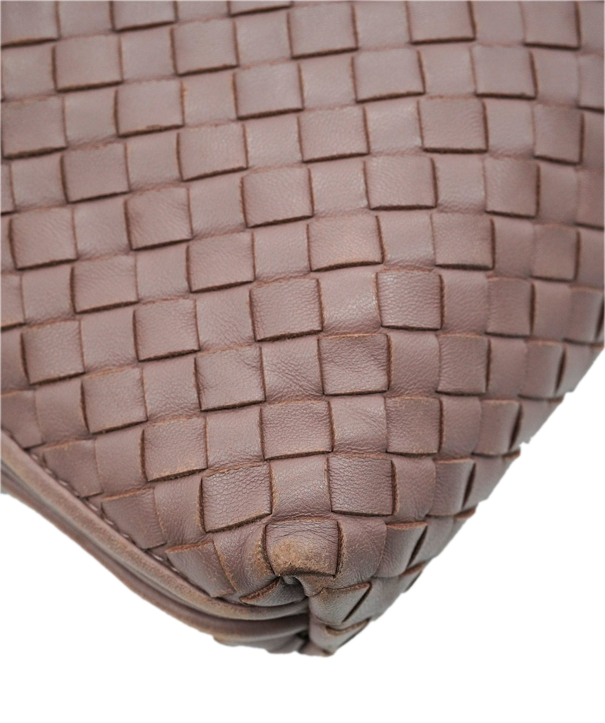 Bottega Veneta BOTTEGA VENETA INTRECCIATO Shoulder Bag Leather Pink Auth 72460 DBXS1672
