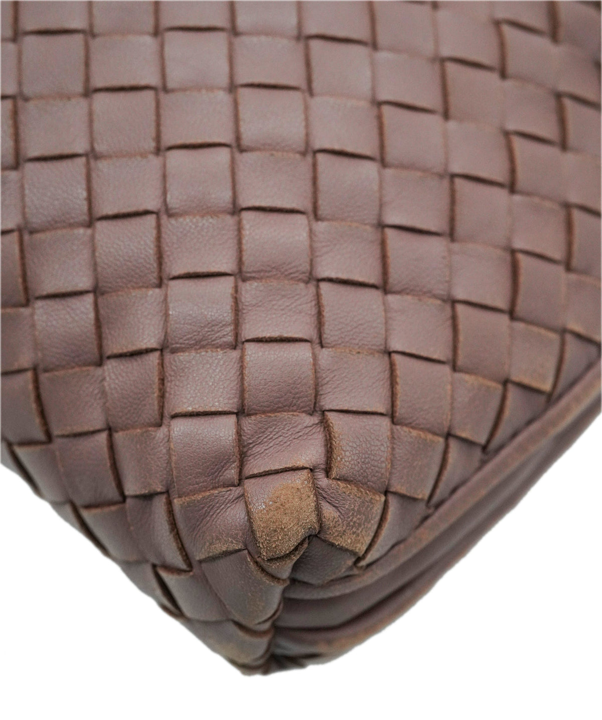 Bottega Veneta BOTTEGA VENETA INTRECCIATO Shoulder Bag Leather Pink Auth 72460 DBXS1672