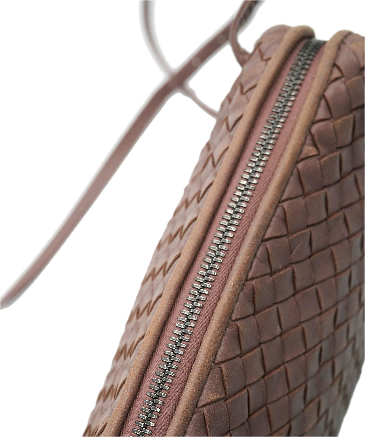 Bottega Veneta BOTTEGA VENETA INTRECCIATO Shoulder Bag Leather Pink Auth 72460 DBXS1672