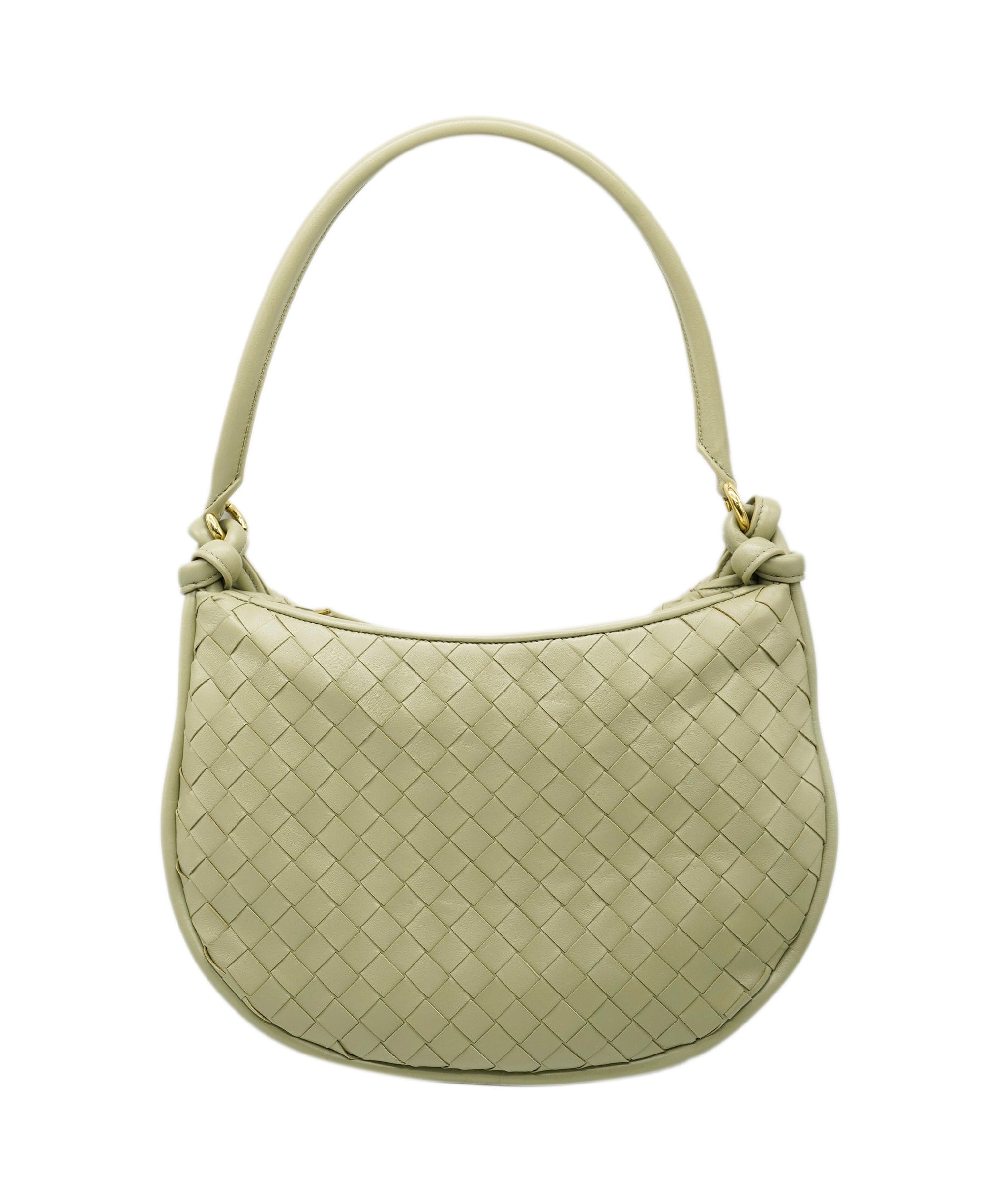 Bottega Veneta Bottega Veneta Travertine Nappa Intrecciato Medium Gemelli ABC0742