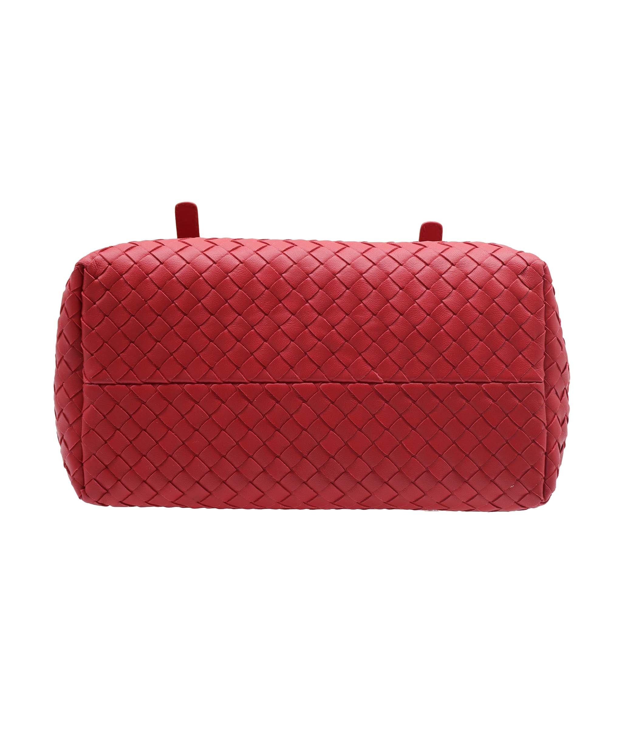Bottega Veneta BOTTEGAVENETA INTRECCIATO Shoulder Bag Red WS8493 DXBS1425
