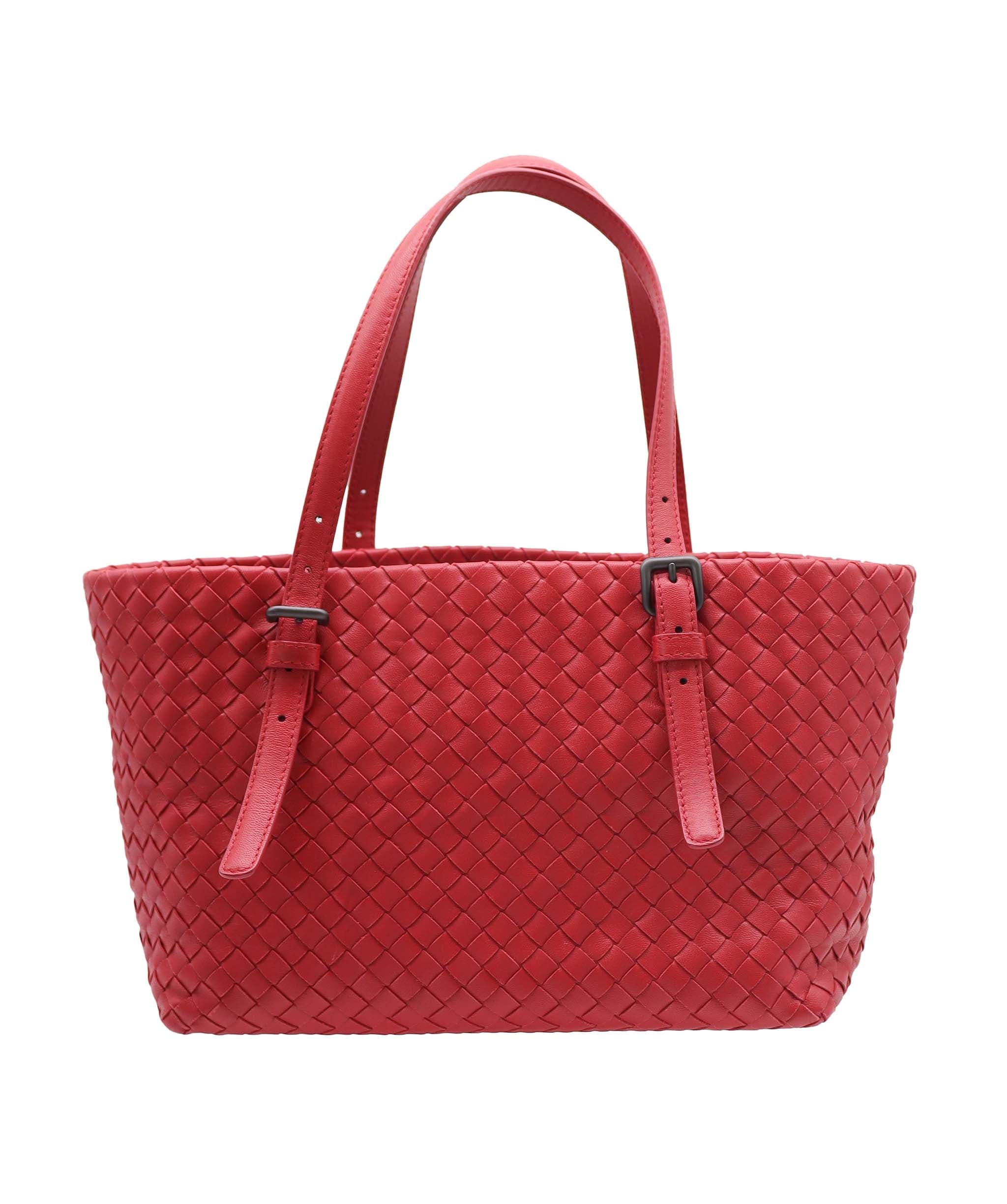 Bottega Veneta BOTTEGAVENETA INTRECCIATO Shoulder Bag Red WS8493 DXBS1425