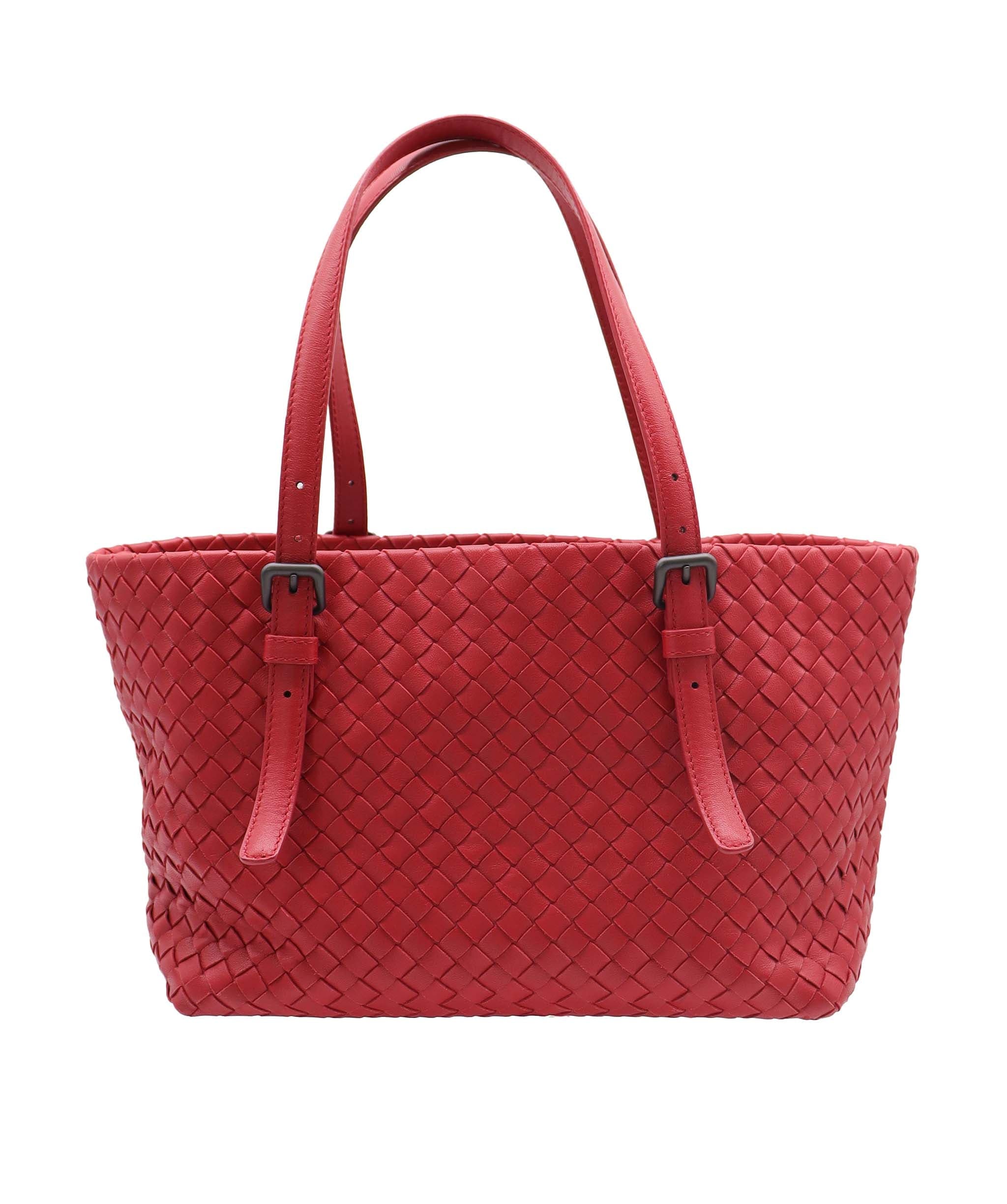 Bottega Veneta BOTTEGAVENETA INTRECCIATO Shoulder Bag Red WS8493 DXBS1425
