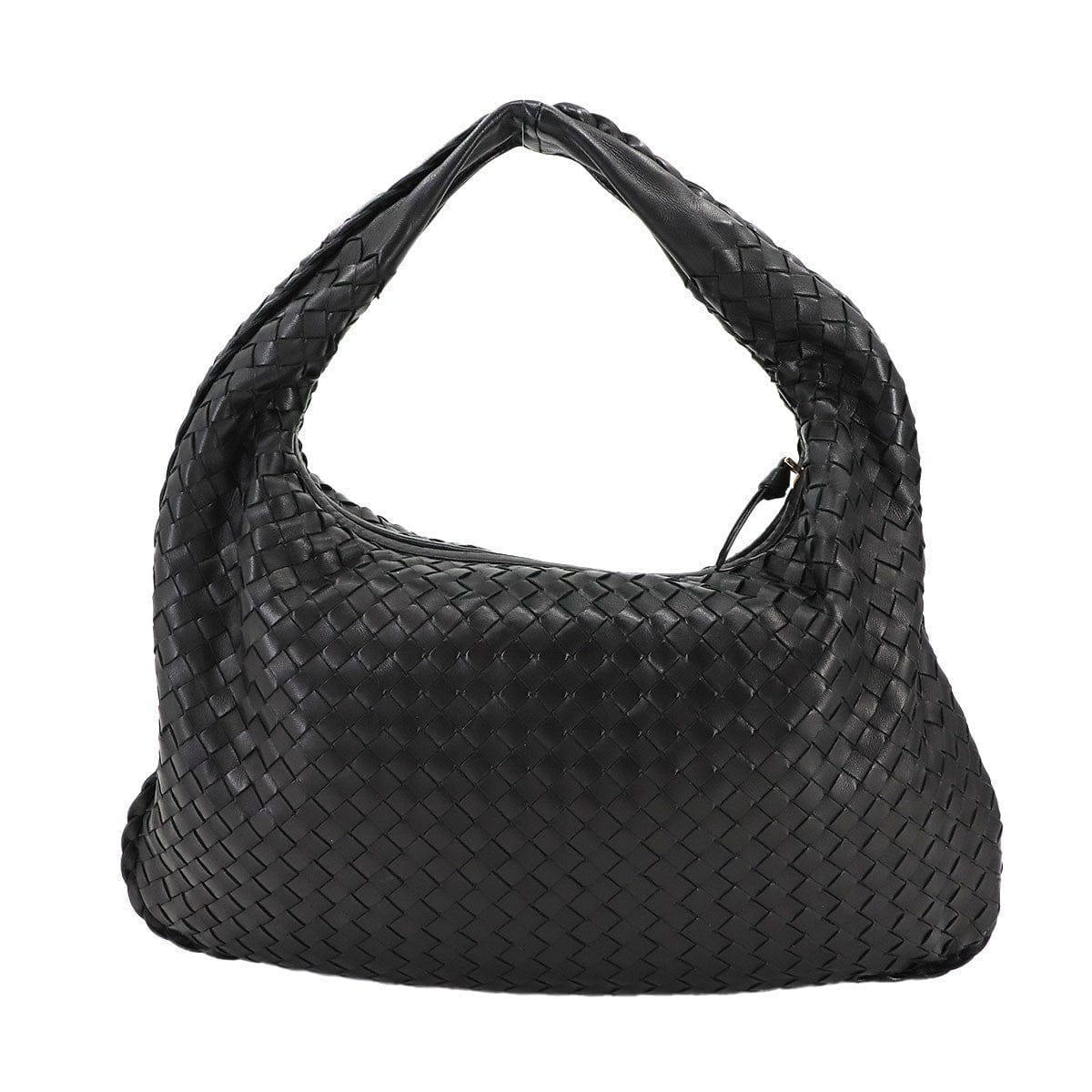 BOTTEGA VENETA BOTTEGA VENETA Intrecciato Shoulder Bag Leather Black 115653 90298784