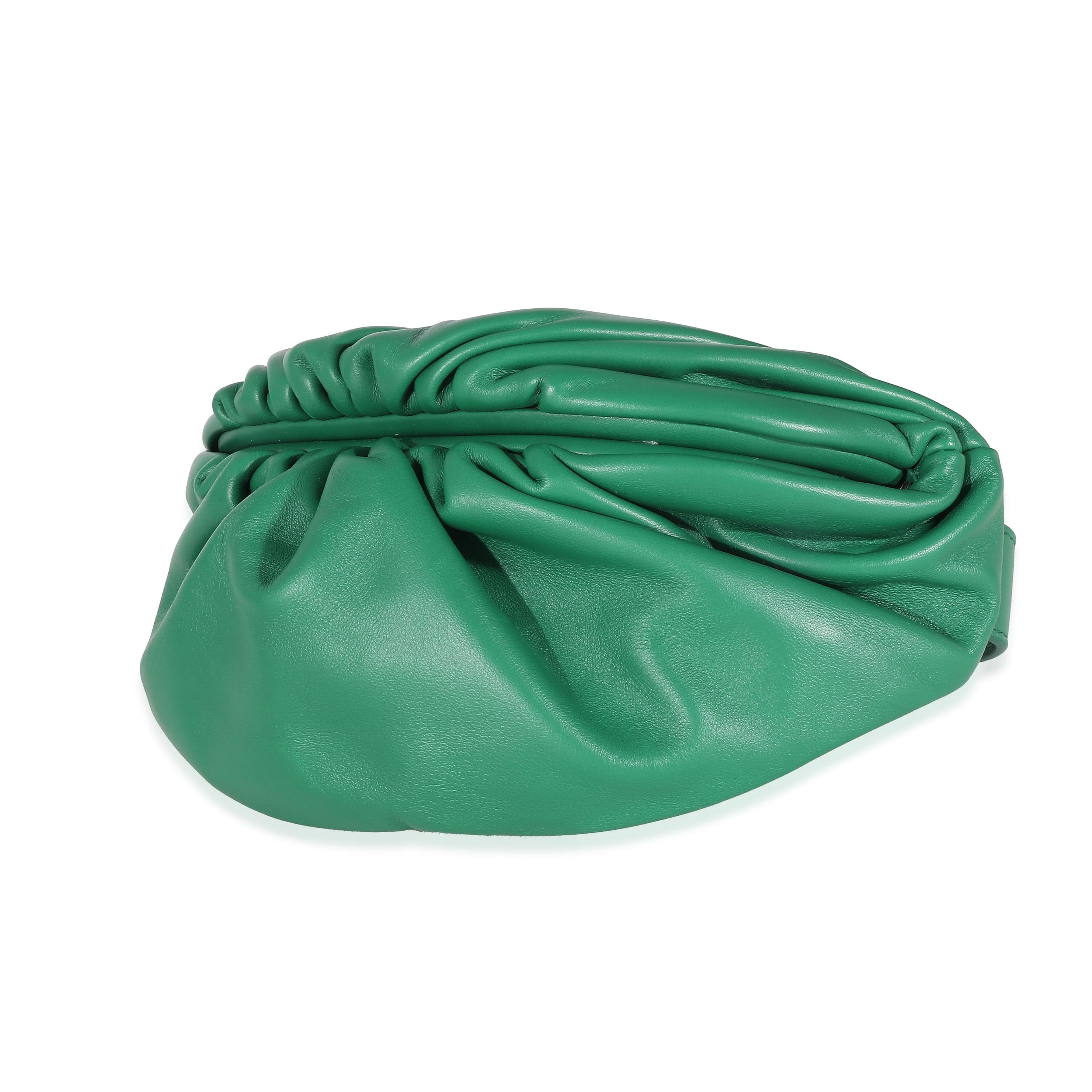 Bottega Veneta Bottega Veneta Green Portatutto Leather Bag KRC23557