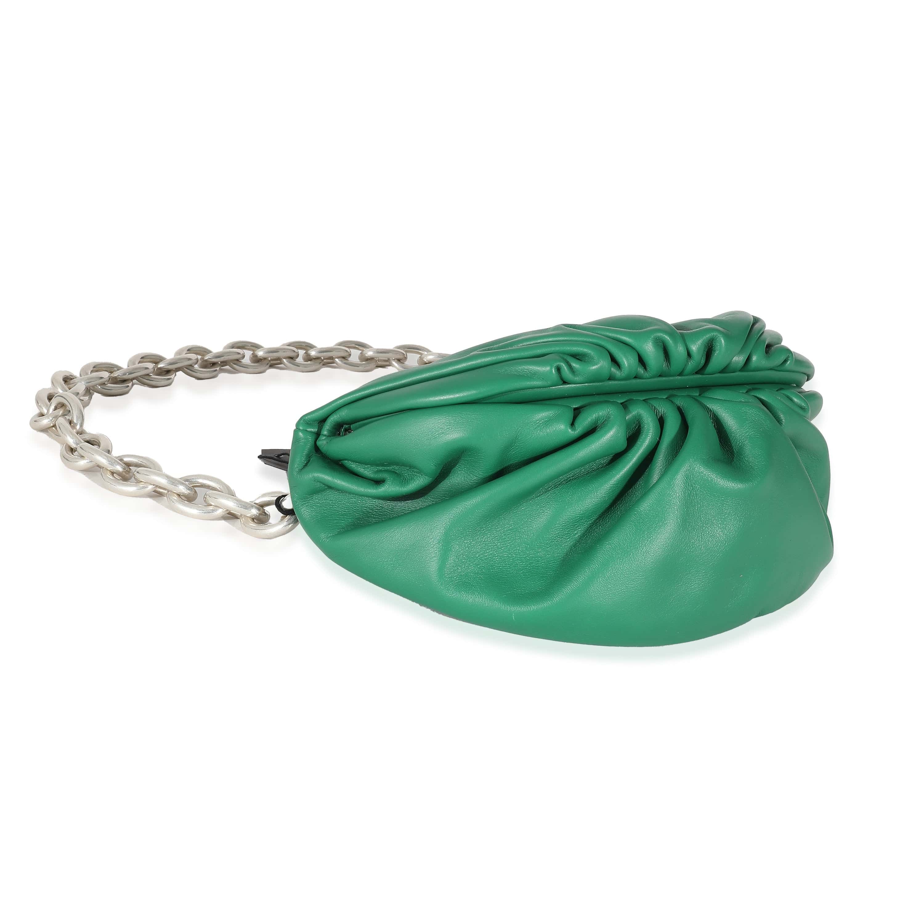 Bottega Veneta Bottega Veneta Green Portatutto Leather Bag KRC23557