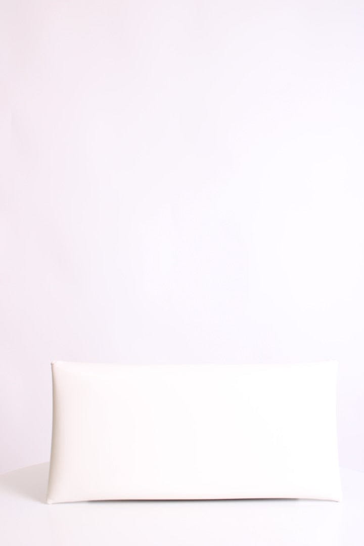 Bottega Veneta White Bottega Veneta Clutch