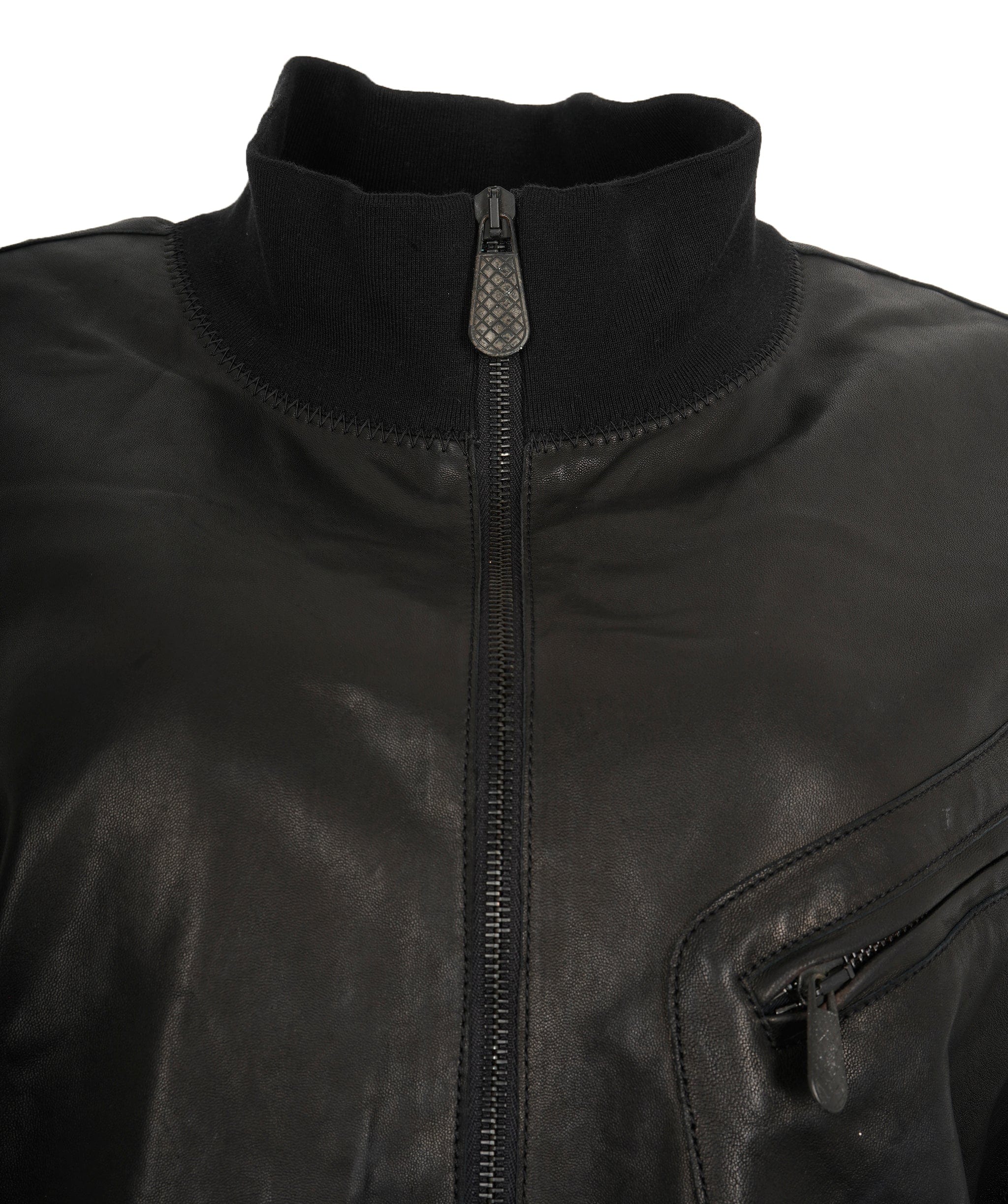 Bottega Veneta Bottega Veneta Leather Jacket size 54 AGC1656