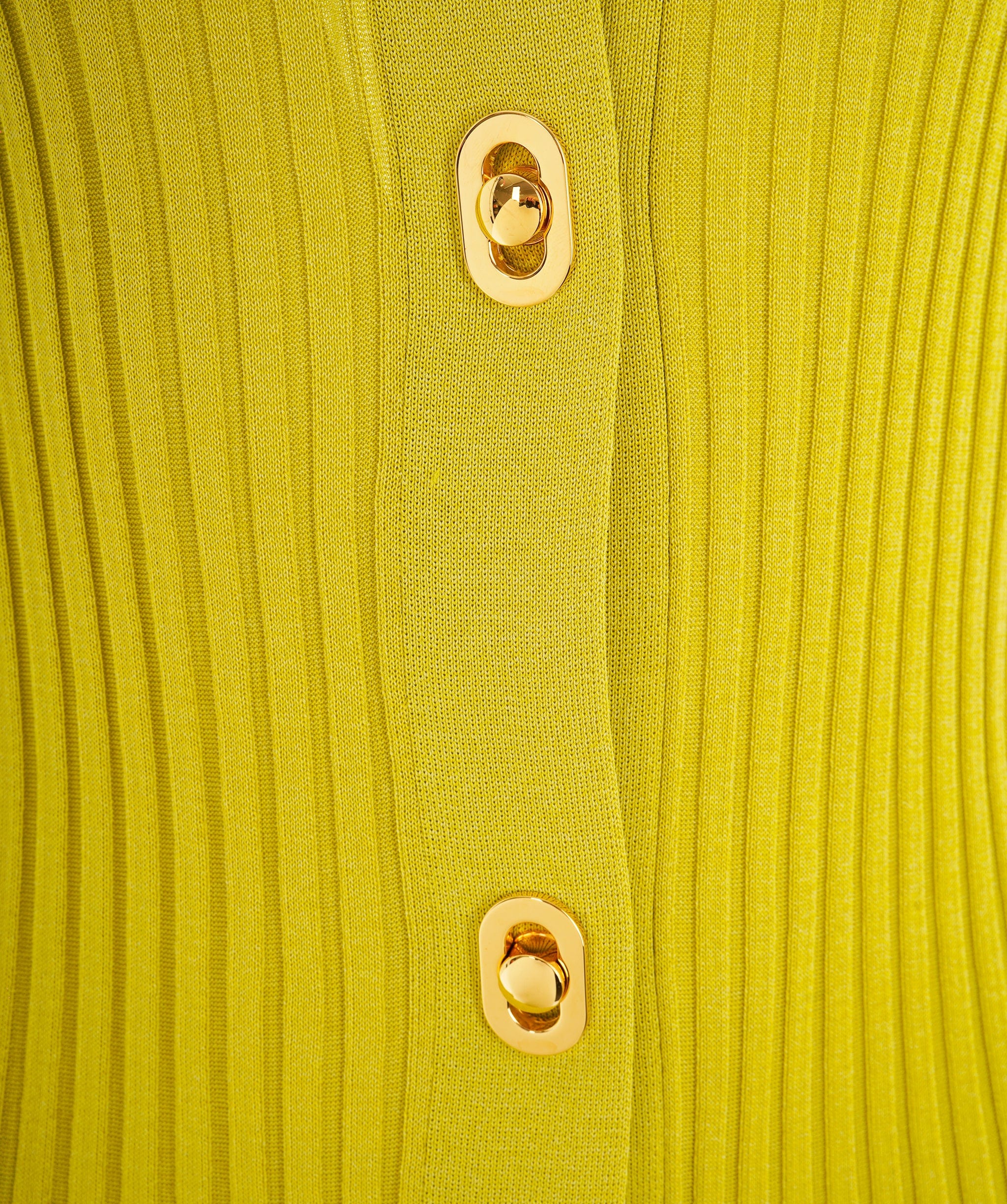 Bottega Veneta Bottega Veneta Lime Ribbed Knit Dress ALC2467