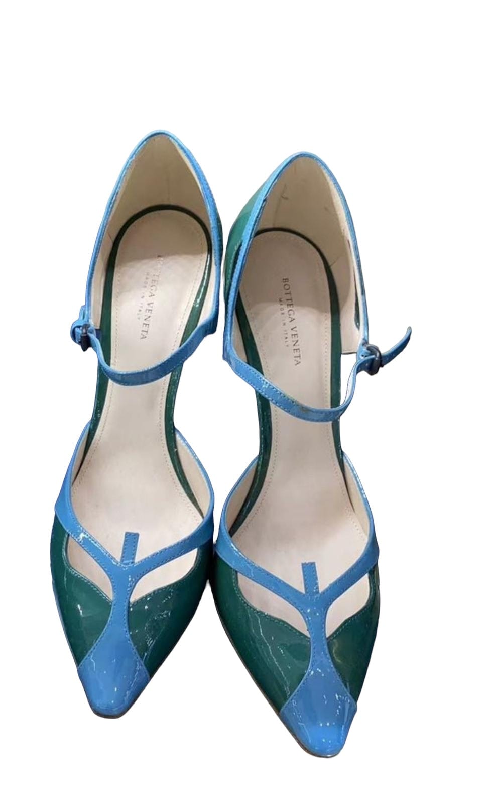 Bottega Venetta BV Blue Heels - 39