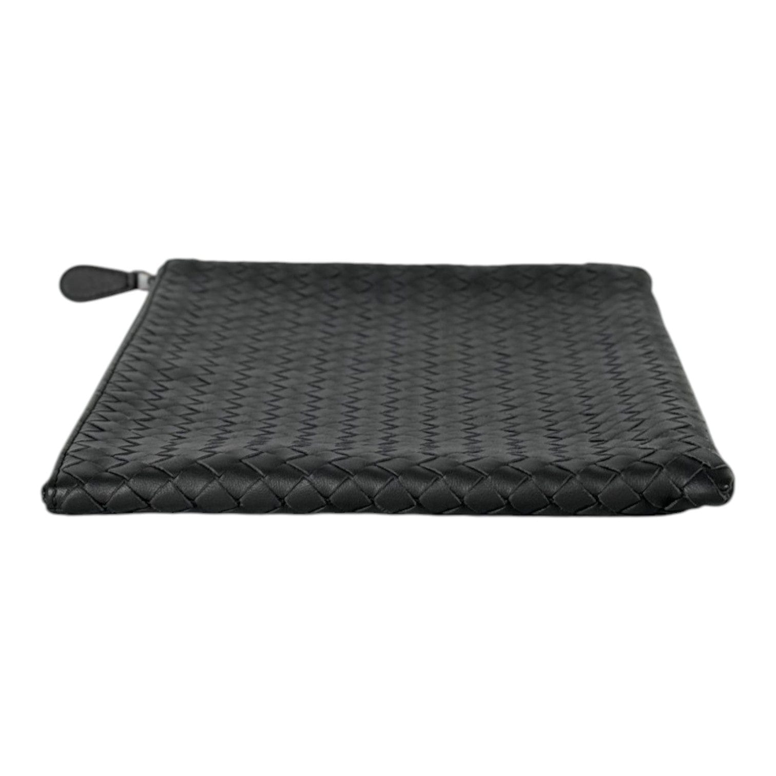 Bottega Venetta Bottega Veneta Grey Leather Clutch