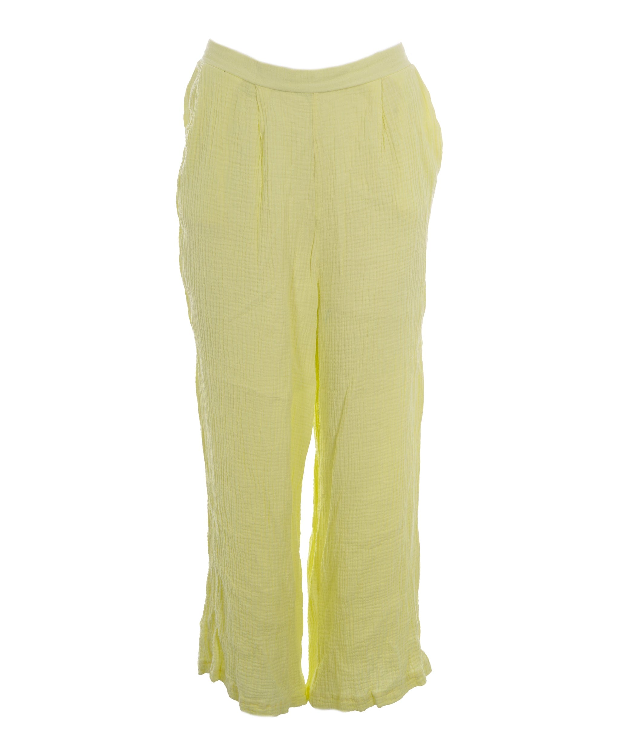 Brand Name Linen Green Neon Suit (Top+Trousers) AVC2022