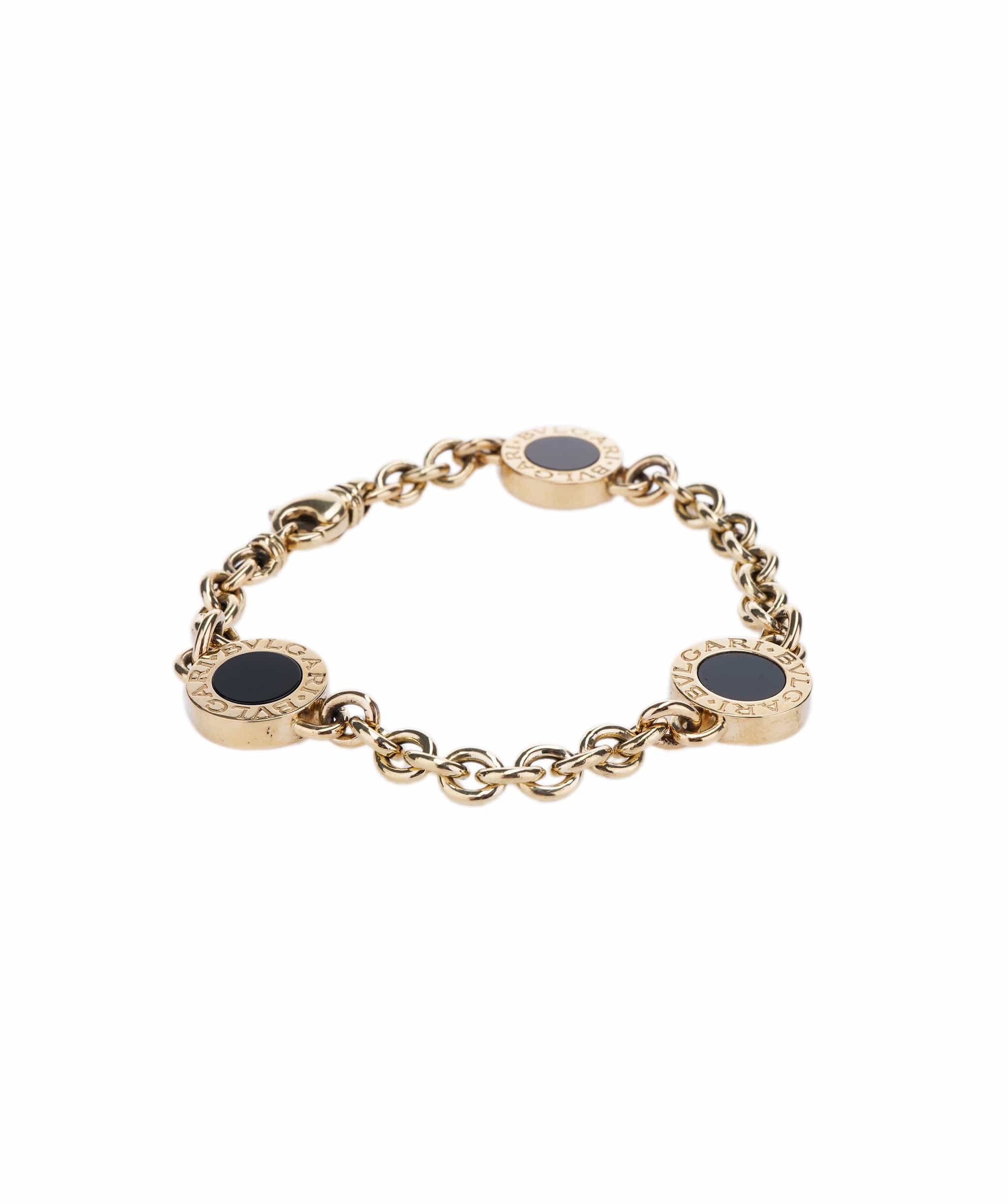 Bulgari Bulgari YG Onyx Bracelet ASC5616