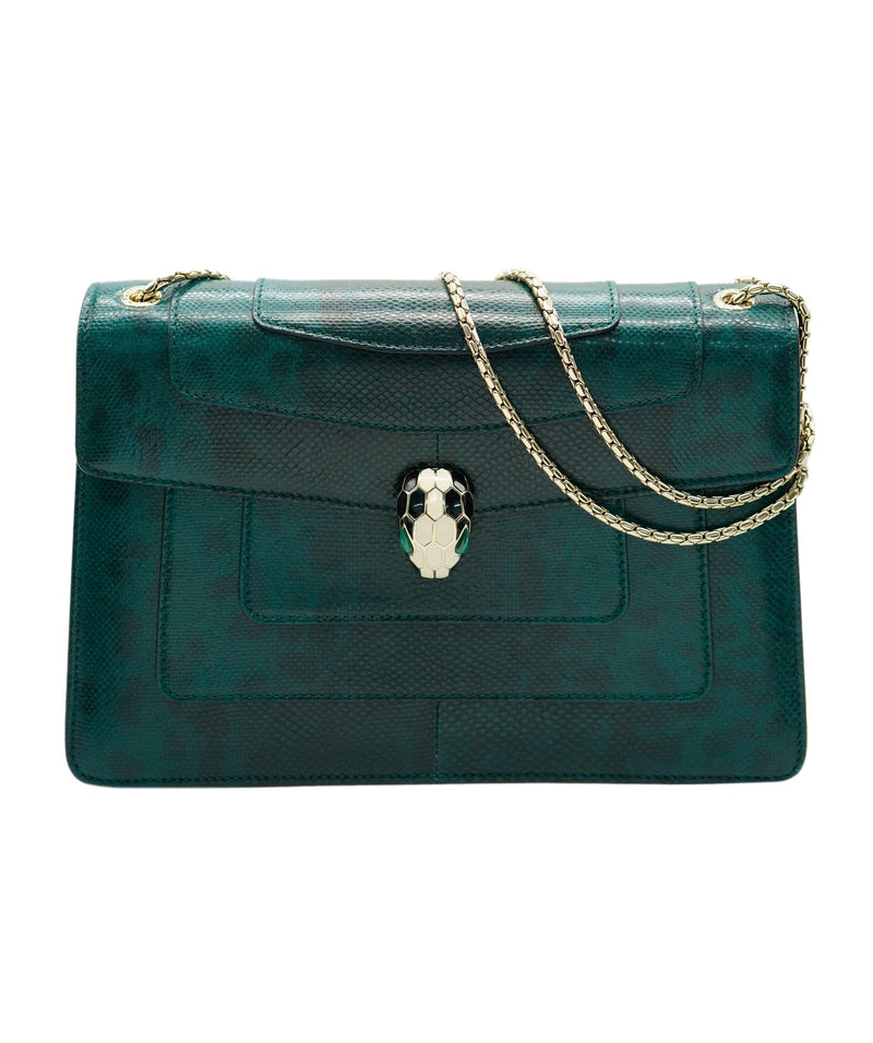 Bvlgari discount green bag