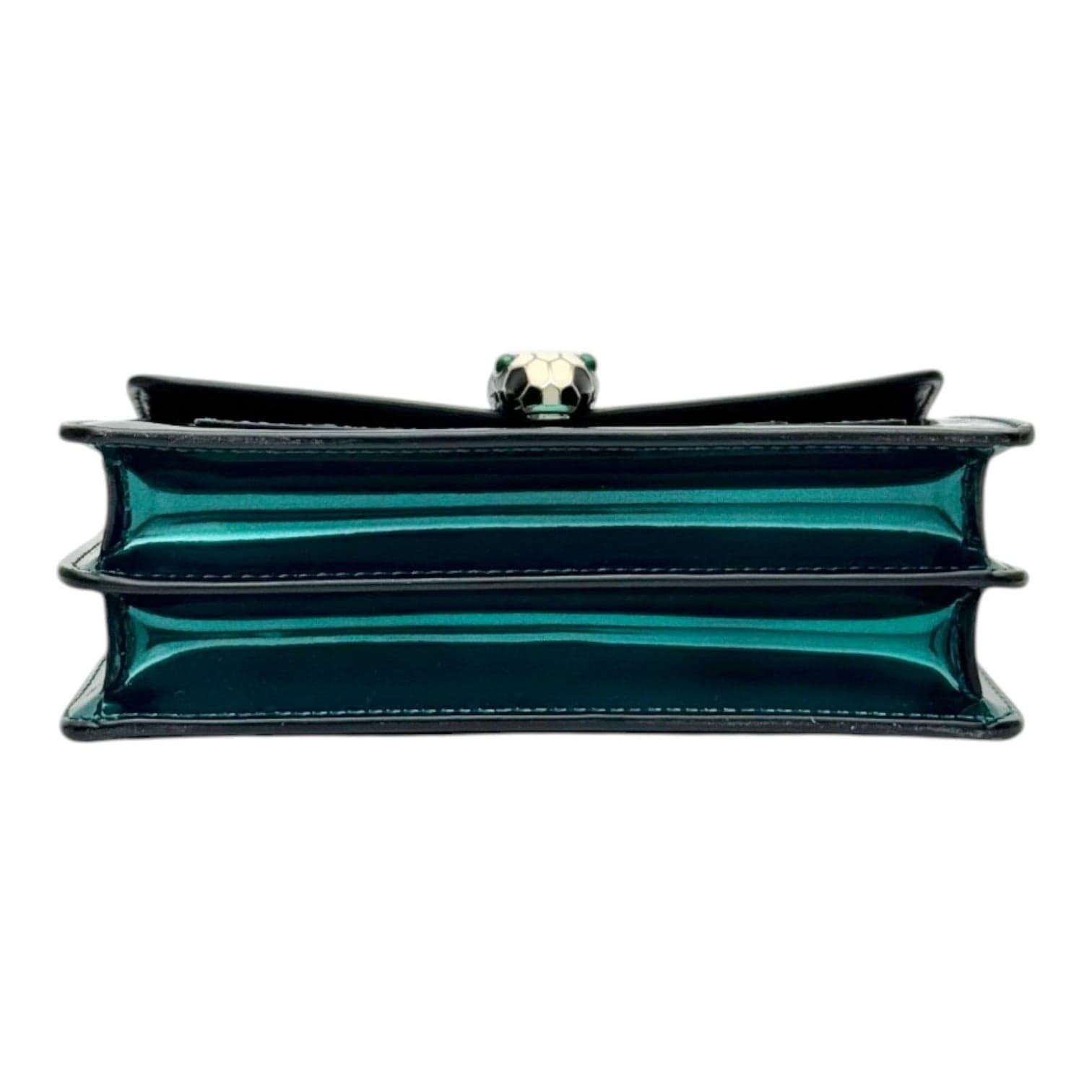 Bulgari Bvlgari Green Mini Serpenti Chain Bag