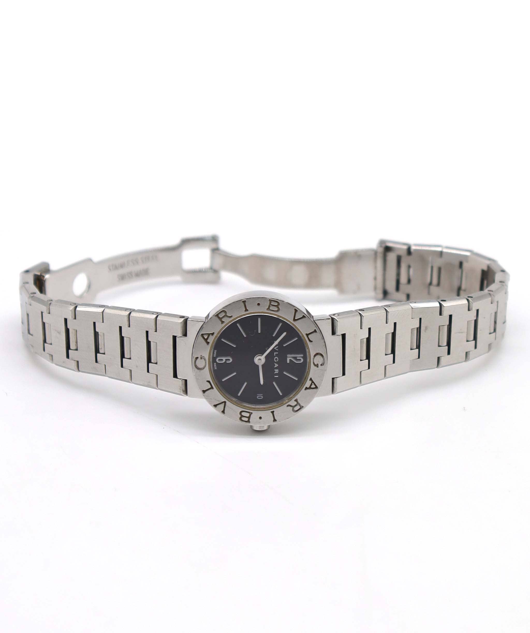 Bulgari BVLGARI Bulgari Bulgari BB23SS Women's Watch Date Black Quartz Watch BVLGARI BVLGARI 90320046 DXBS6389
