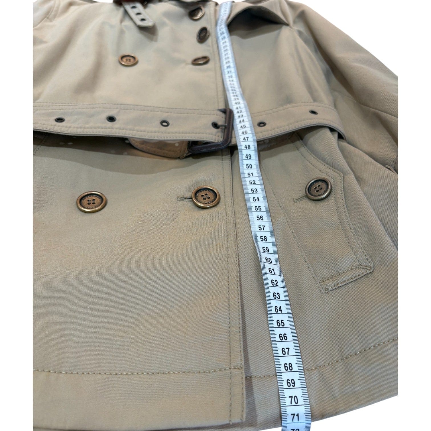 Burberry Burberry Classic Trench Coat Short Size 12#