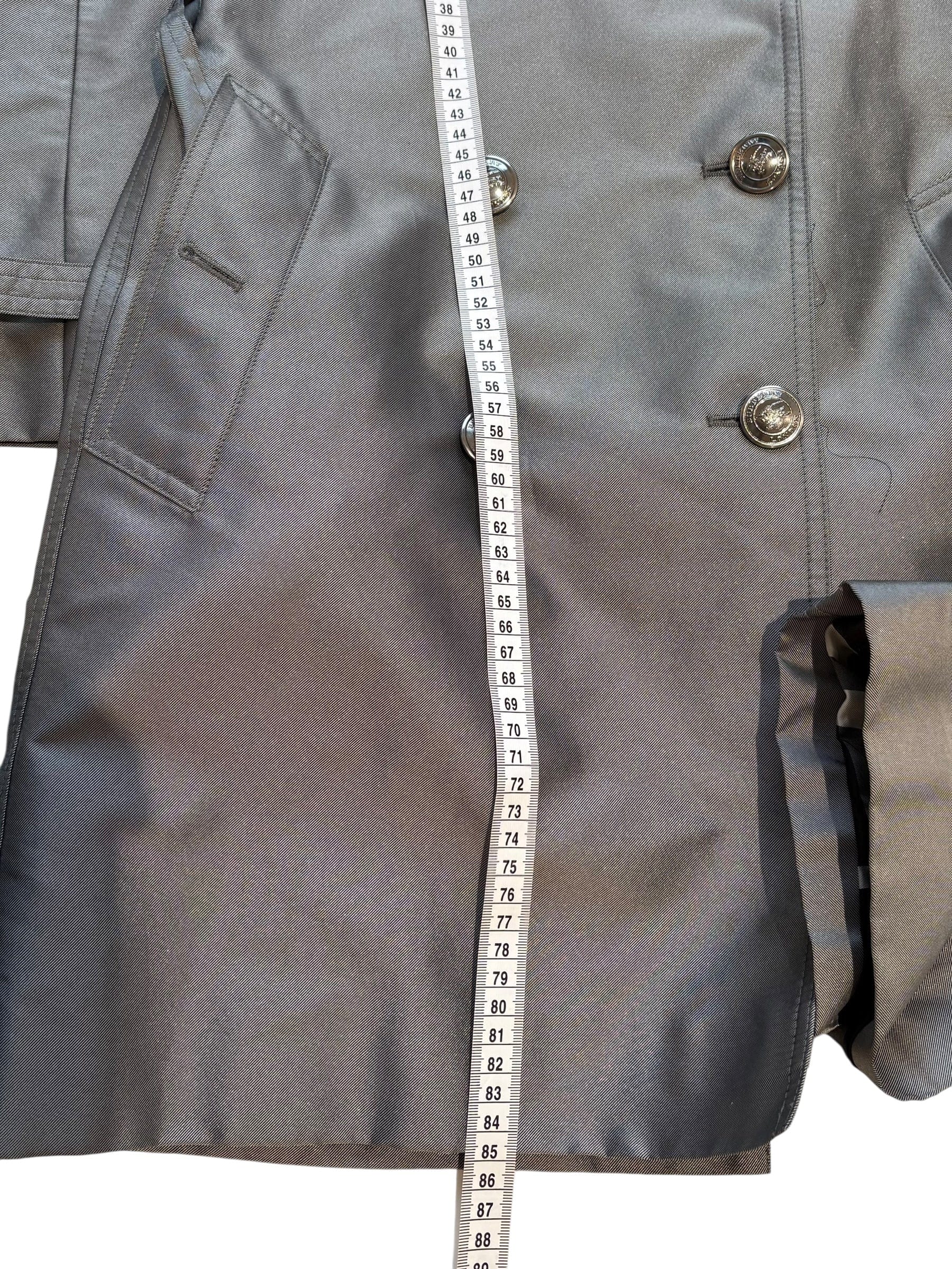 Burberry Burberry Silver Grey Trench Coat #38