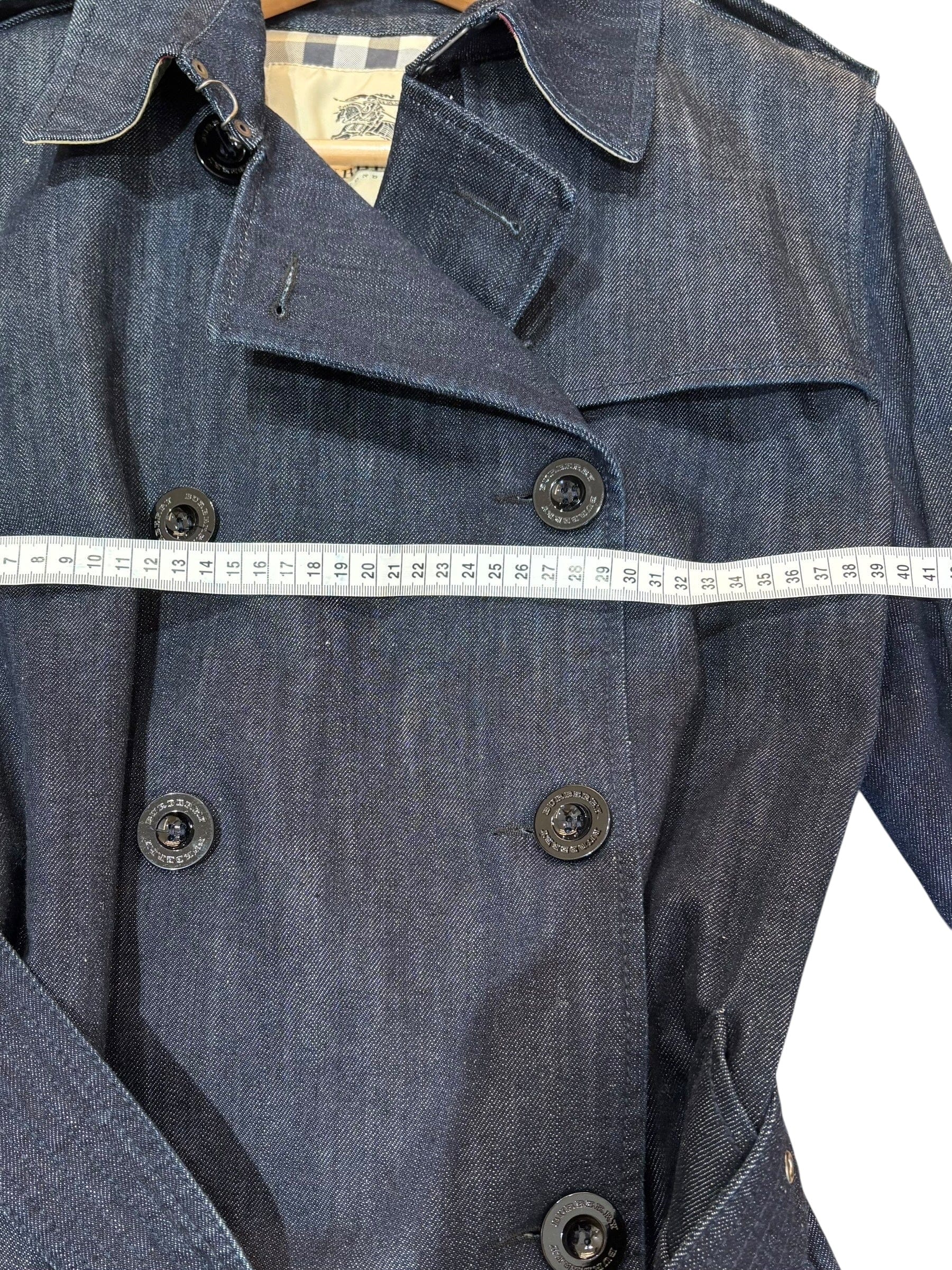 Burberry Burberry Trench Coat Short Denim Size 14