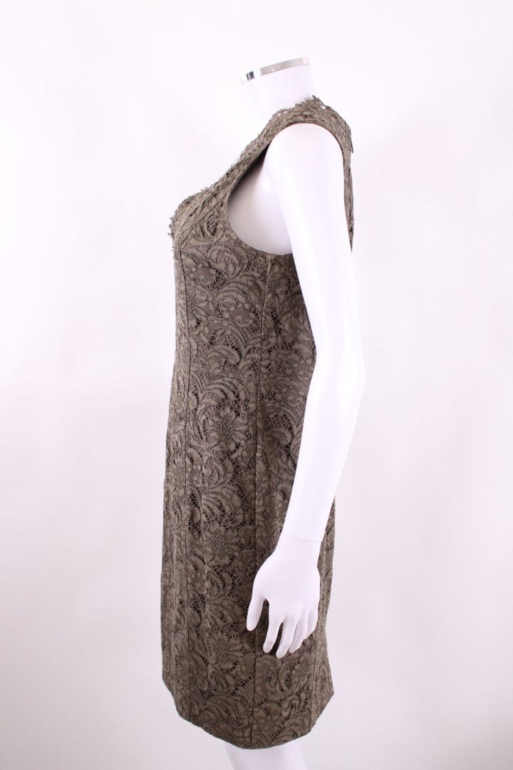 Burberry Burberry S/S Lace Dress Khaki 10