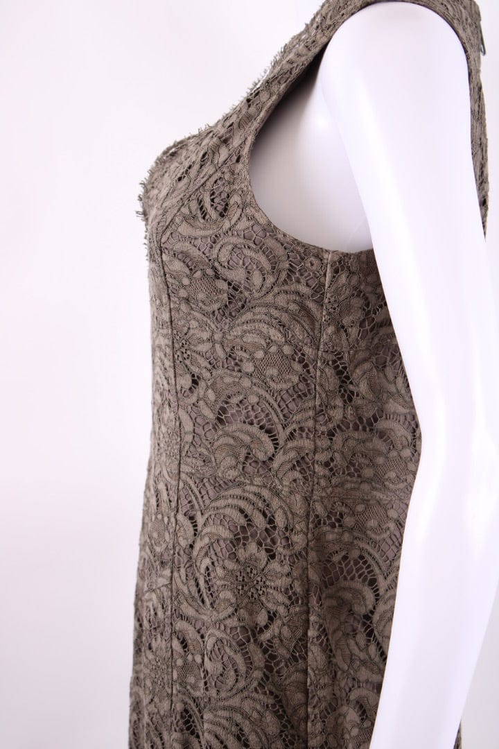 Burberry Burberry S/S Lace Dress Khaki 10