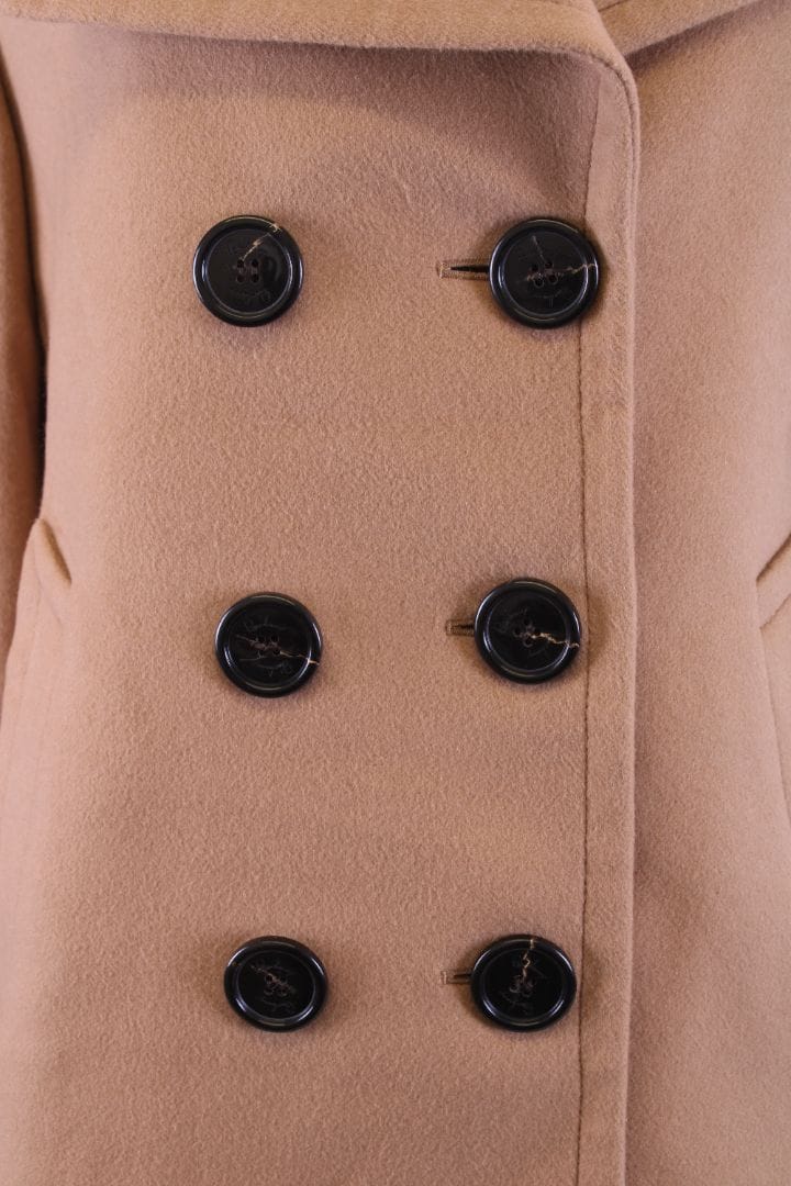 Burberry Burberry L/S Pea Jacket Camel Beige L