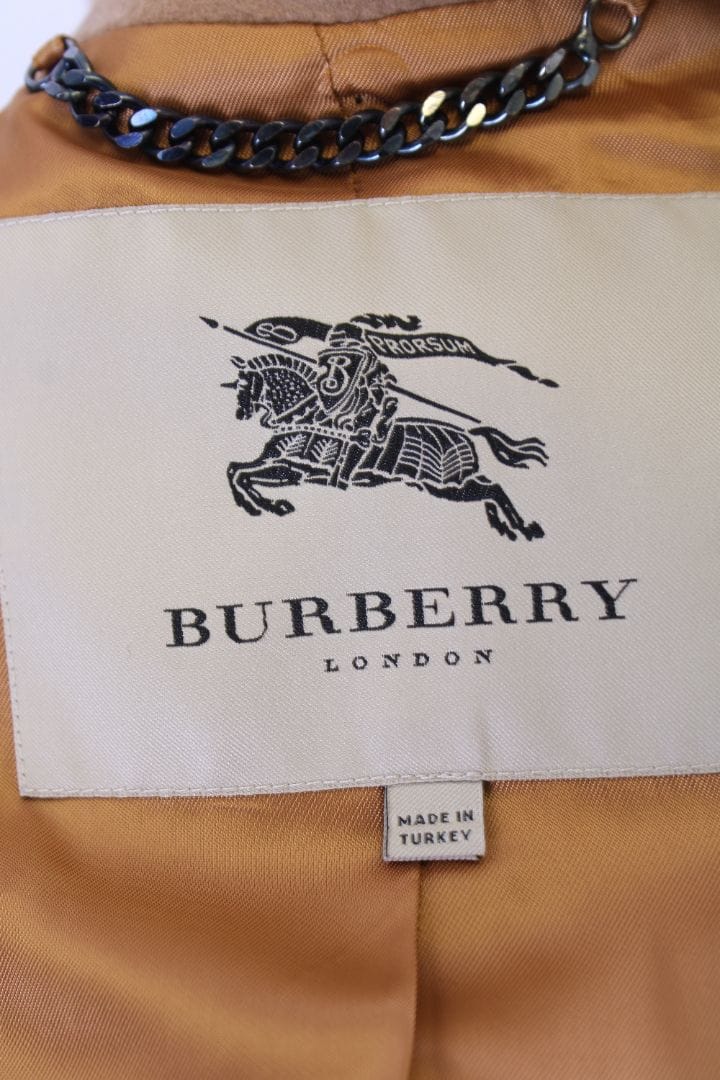 Burberry Burberry L/S Pea Jacket Camel Beige L
