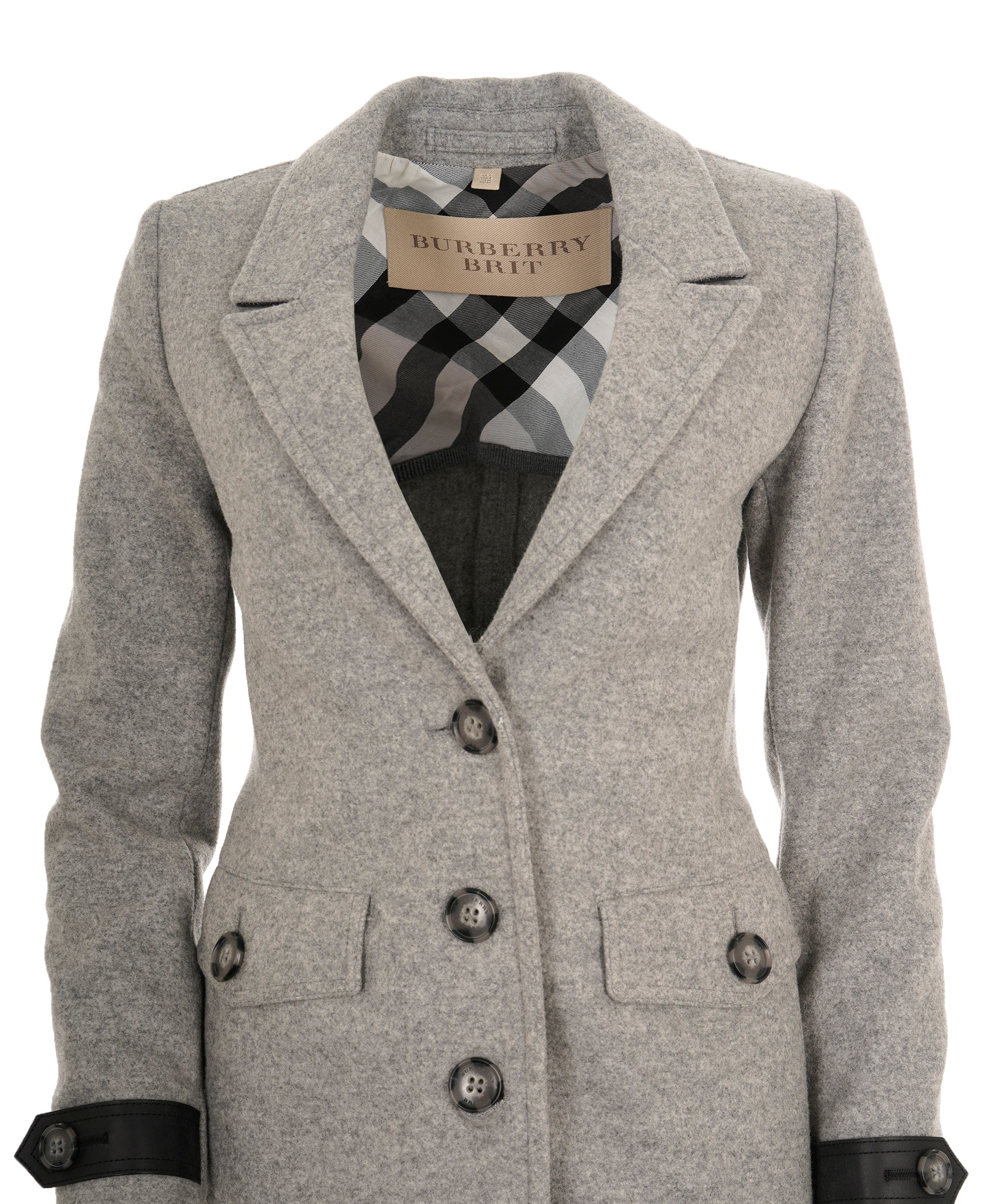 Burberry Burberry Grey Coat  ALC3549
