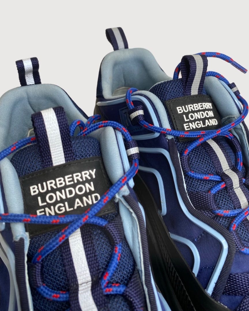 Burberry Blue Burberry Trainers, 11