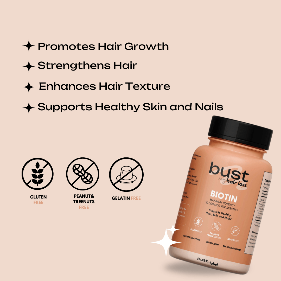 Bust The Label BUST MY HAIR LOSS - BIOTIN