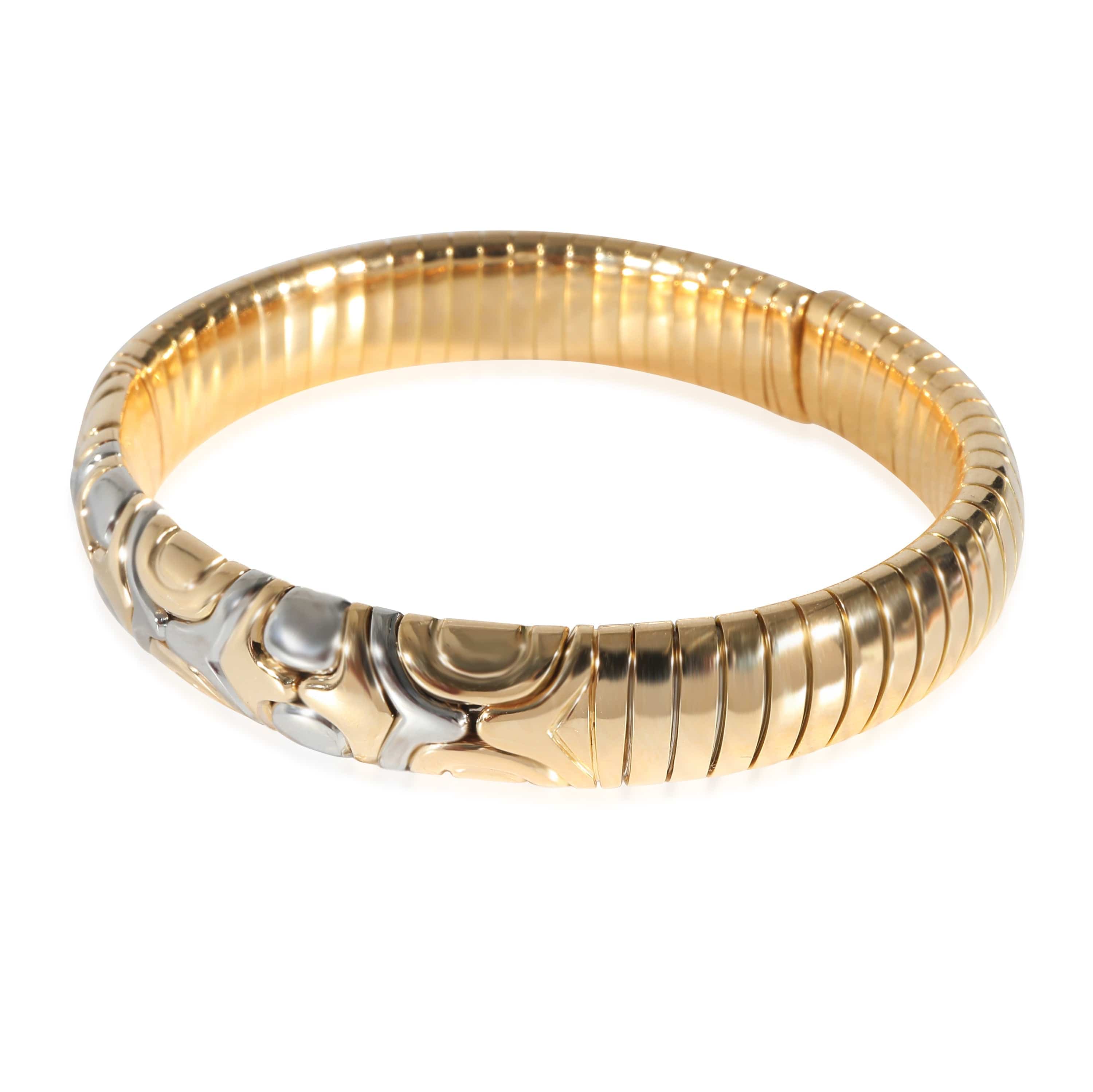 BVLGARI BVLGARI Alveare Cuff in 18k White Gold/Yellow Gold