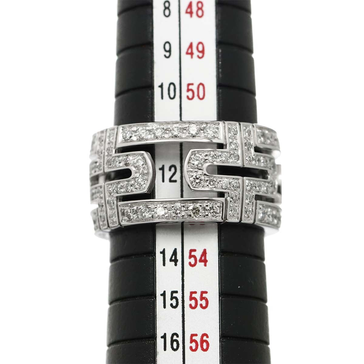 BVLGARI BVLGARI Parentesi Diamond Ring 18K White Gold 750 size53 6-6.25(US) 90299621