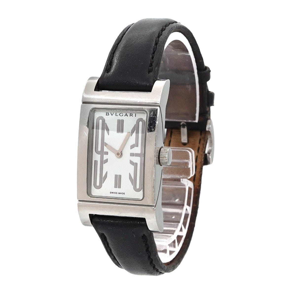 BVLGARI BVLGARI Rettangoro RT39S Quartz White Dial Ladies Watch 90295709