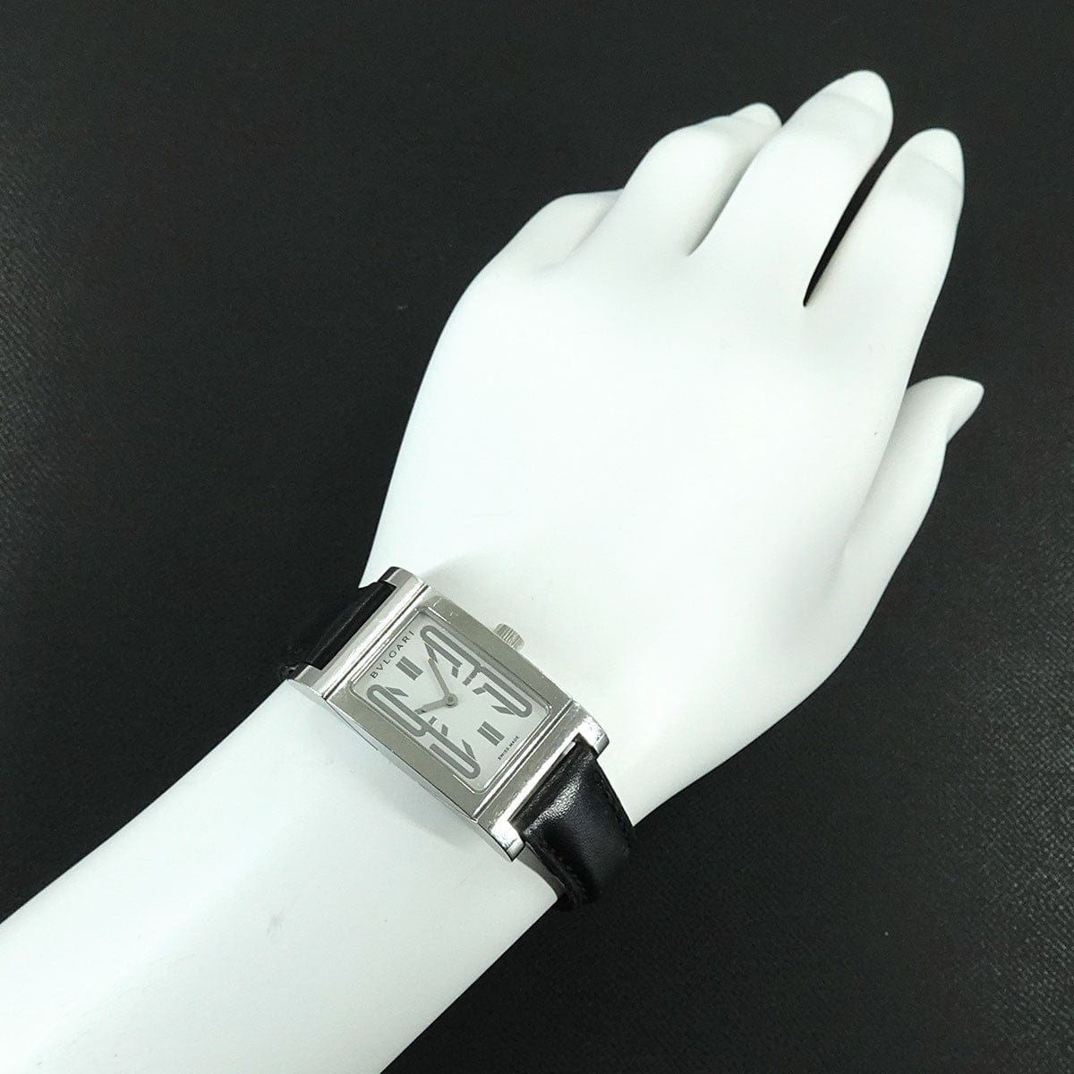 BVLGARI BVLGARI Rettangoro RT39S Quartz White Dial Ladies Watch 90295709