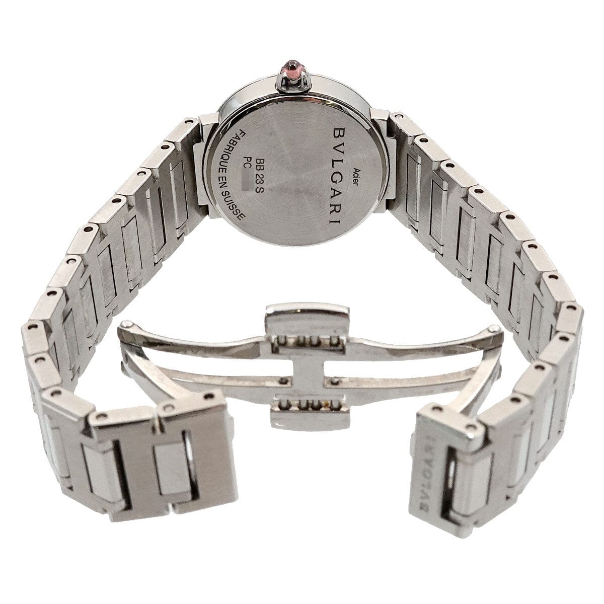 BVLGARI BVLGARI BVLGARIBVLGARI BB23S Quartz Black Dial Ladies Watch 90276229