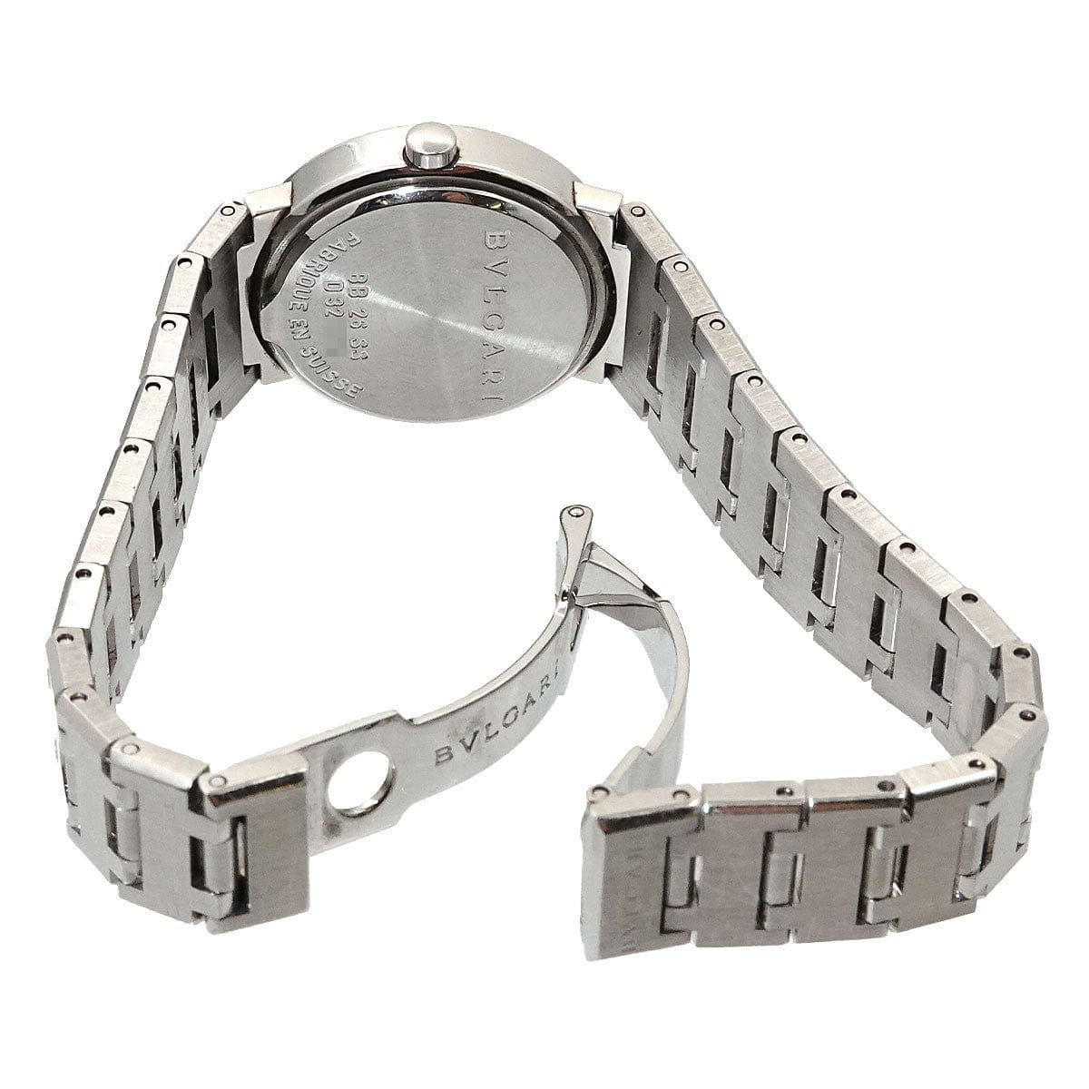 BVLGARI BVLGARI BVLGARIBVLGARI BB26SS Quartz Black Dial Ladies Watch 90310512