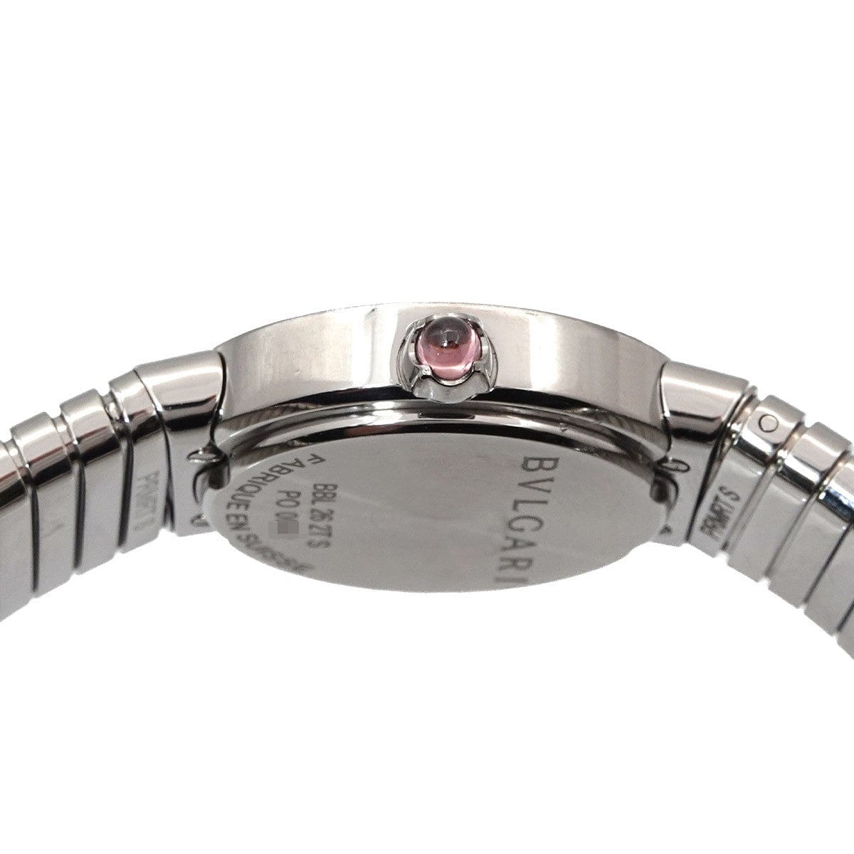 BVLGARI BVLGARI BVLGARIBVLGARI Tubogas BBL262TS Quartz Black Dial Ladies 90319559