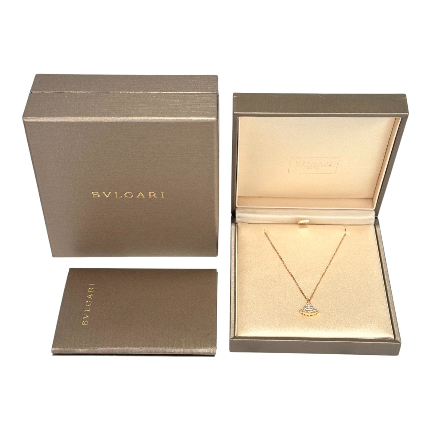 Bvlgari Bvlgari Diva’s Dream Diamond Necklace in 18K Rose Gold