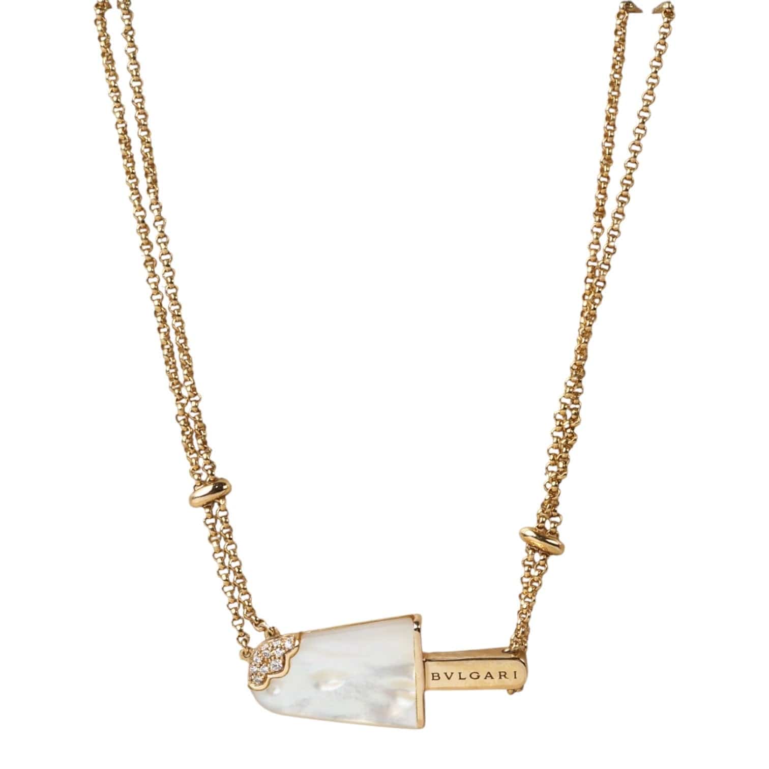 Bvlgari Bvlgari Gelati Mother Pearl Necklace