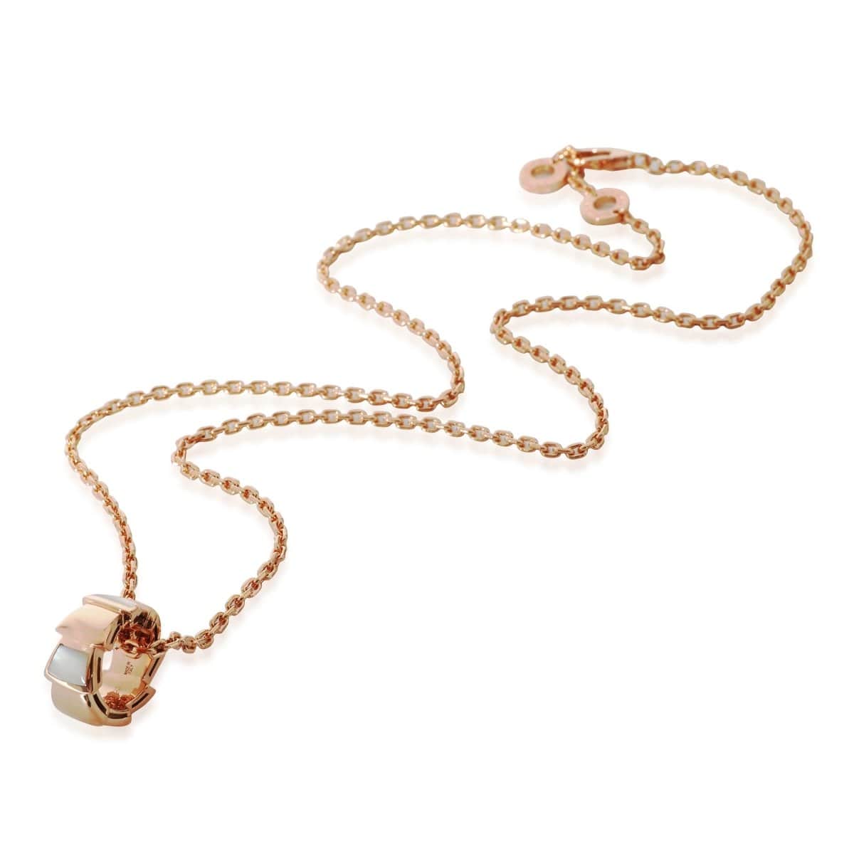 133516, BVLGARI Serpenti Necklace in 18k Rose Gold