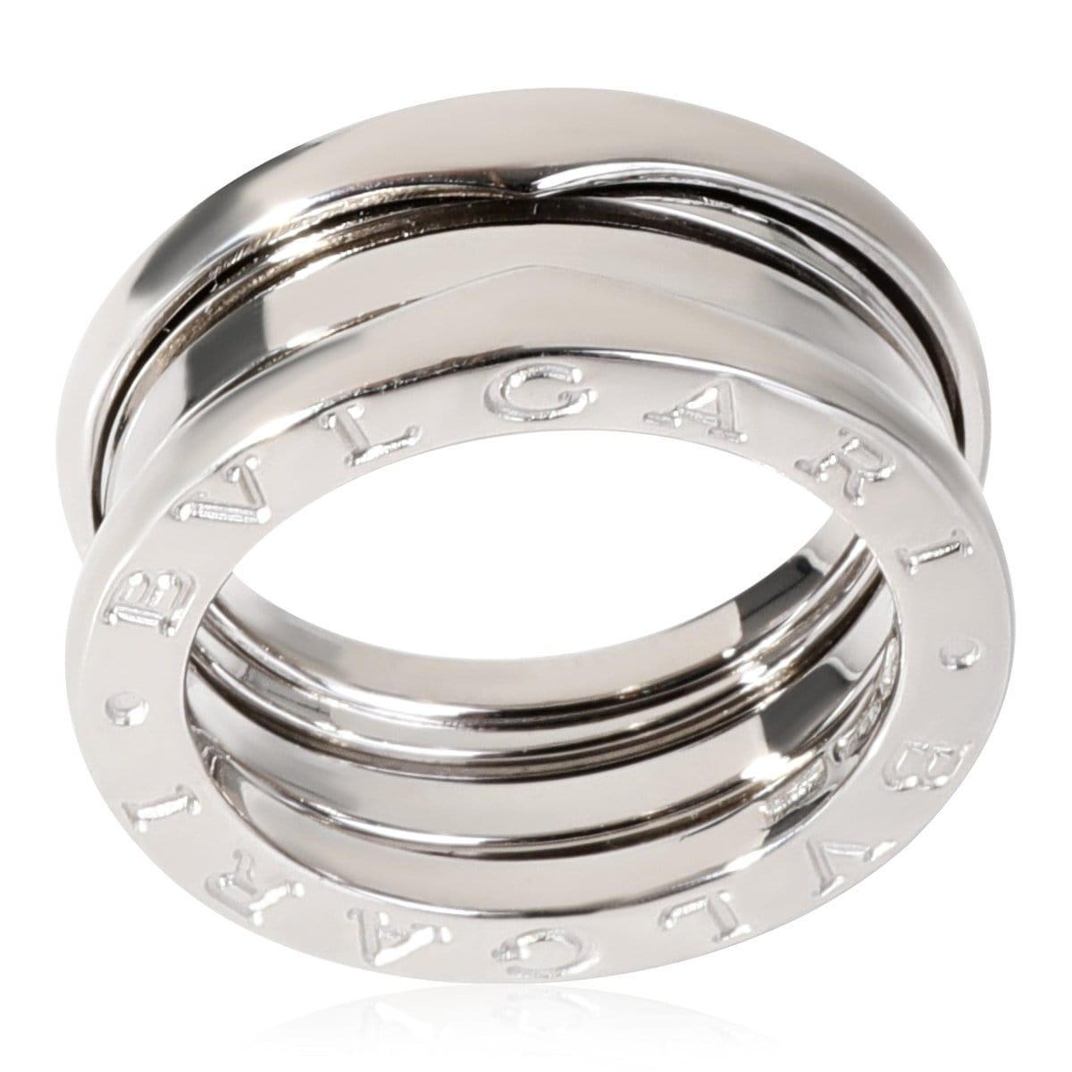 119552, BVLGARI B.zero1 Ring in 18k White Gold, Size 49