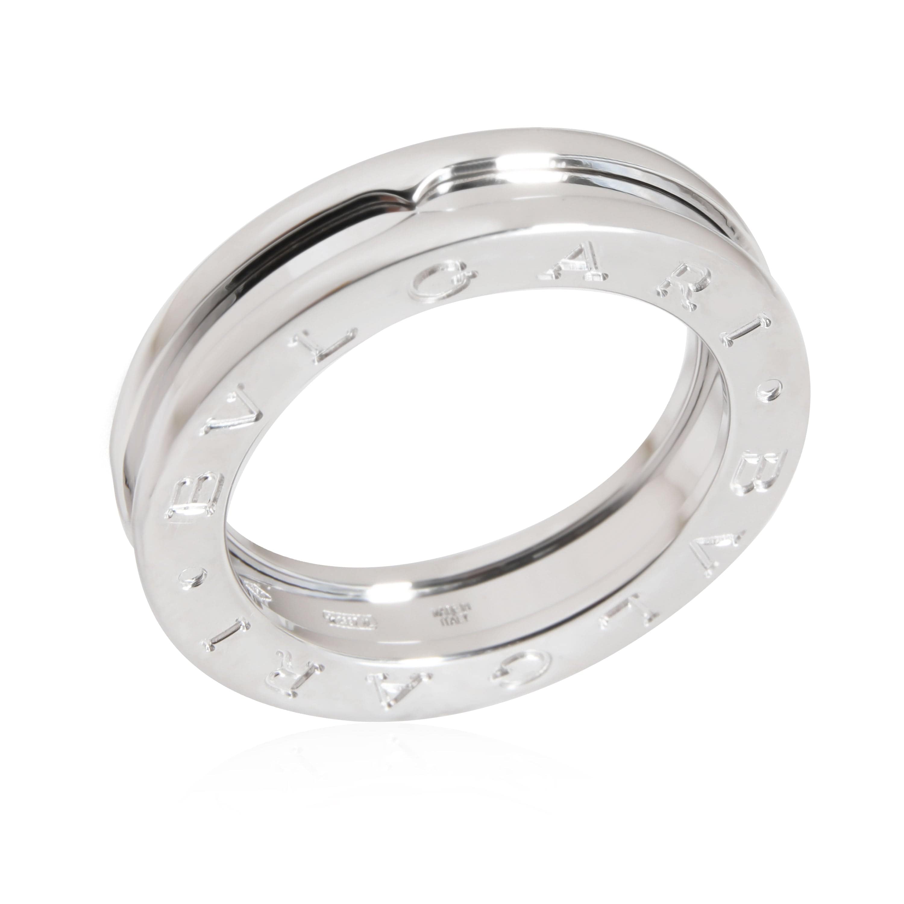 BVLGARI BVLGARI B.Zero1 One-Band Ring in 18K White Gold
