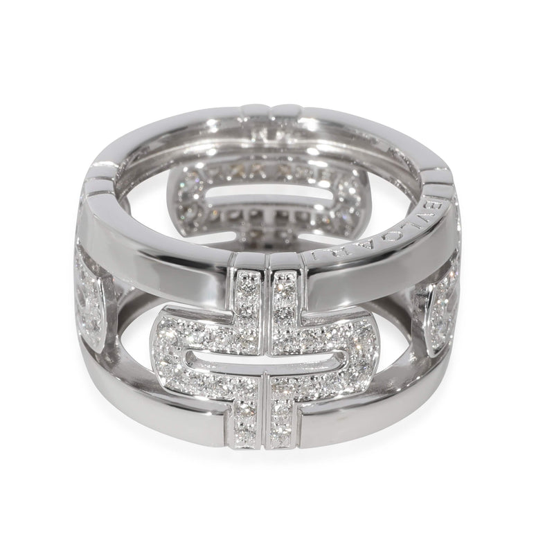 Bvlgari 18k discount white gold ring