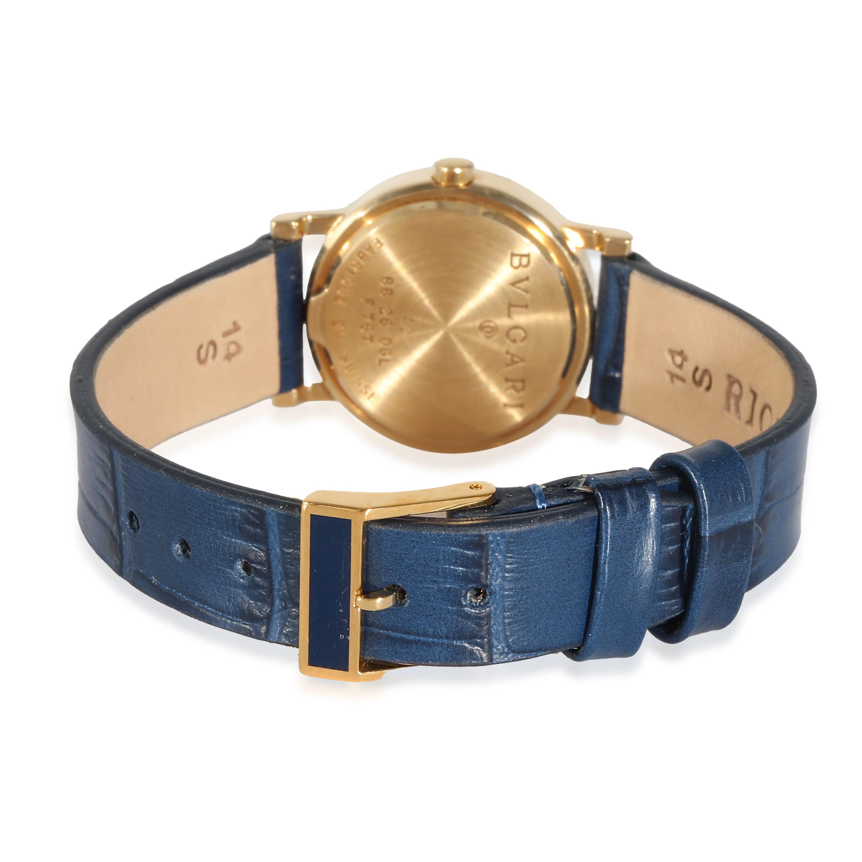 BVLGARI BVLGARI Bvlgari Bvlgari BB 26 DGL Women's Watch in 18kt Yellow Gold